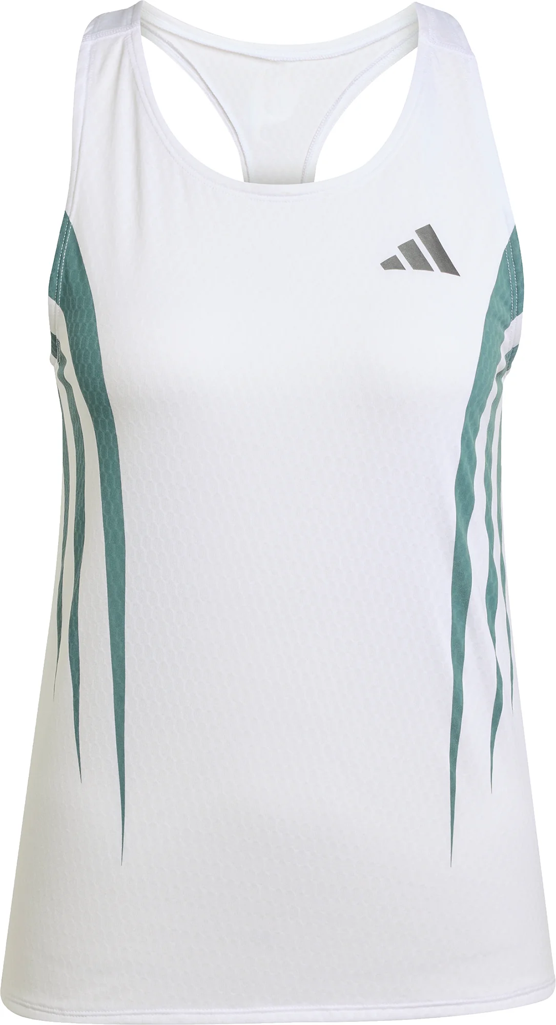 adidas Adizero Archive Womens Running Vest Tank Top - White - Image 5