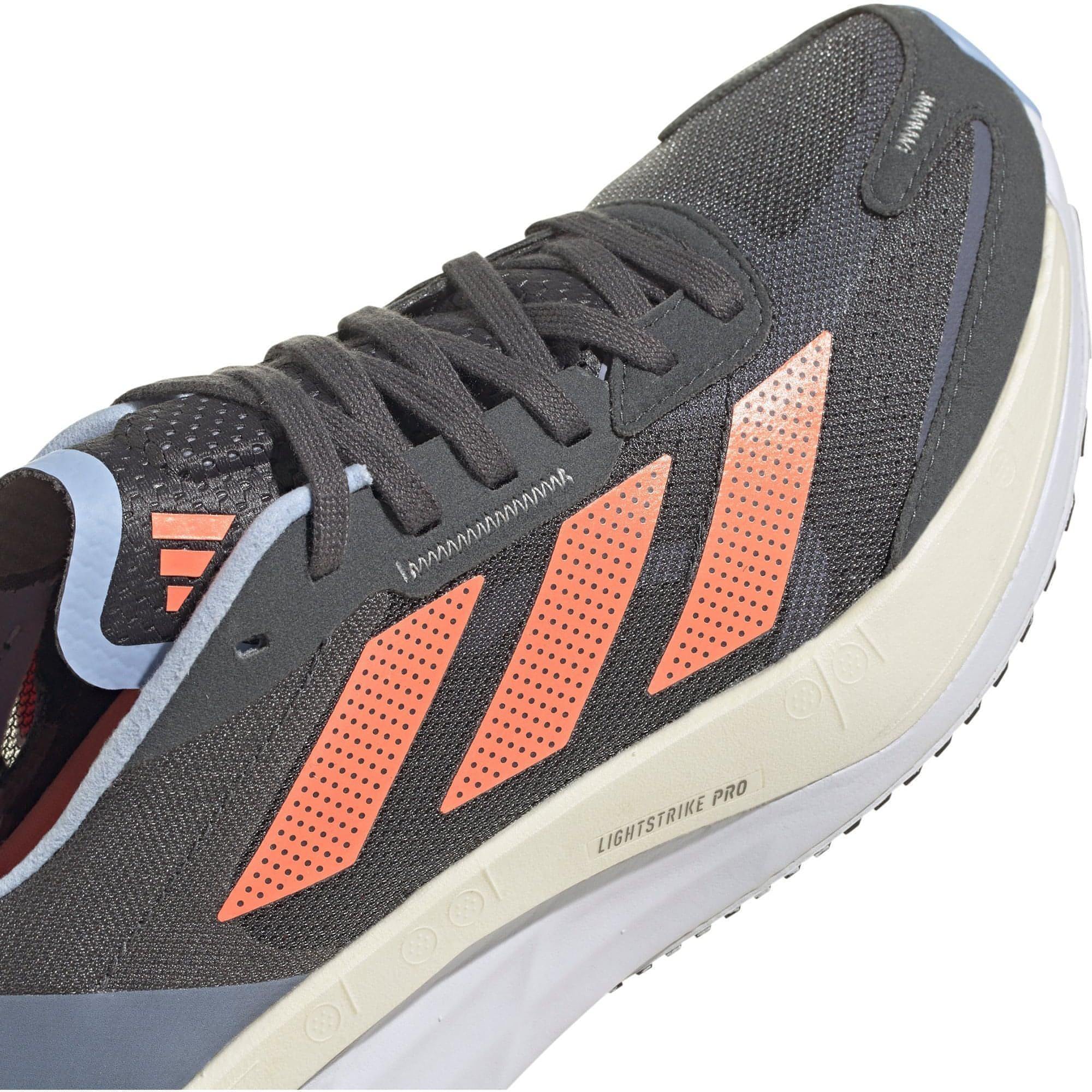 adidas Adizero Boston 11 Womens Running Shoes - Grey - Image 7
