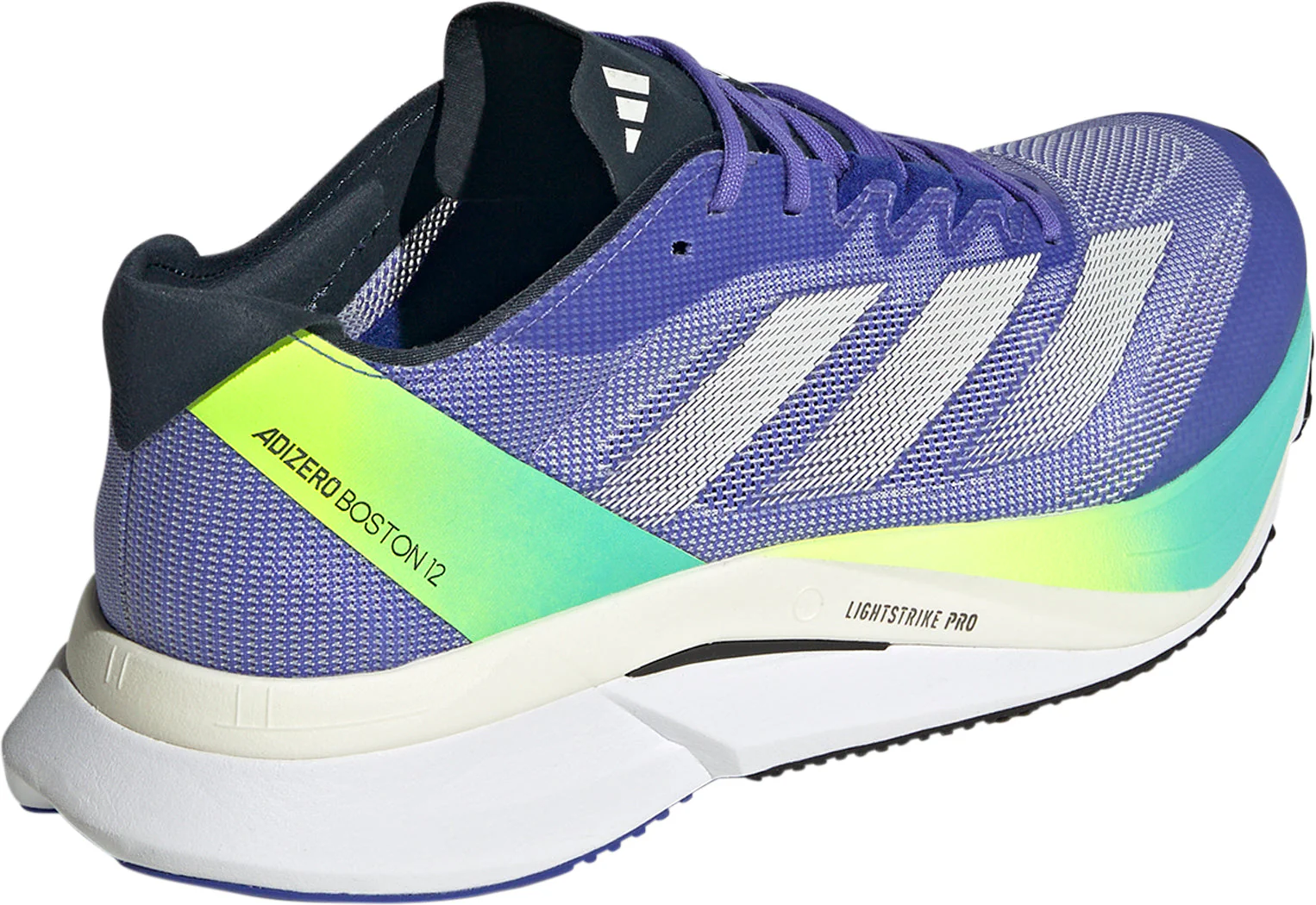 adidas Adizero Boston 12 Mens Running Shoes - Blue - Image 5