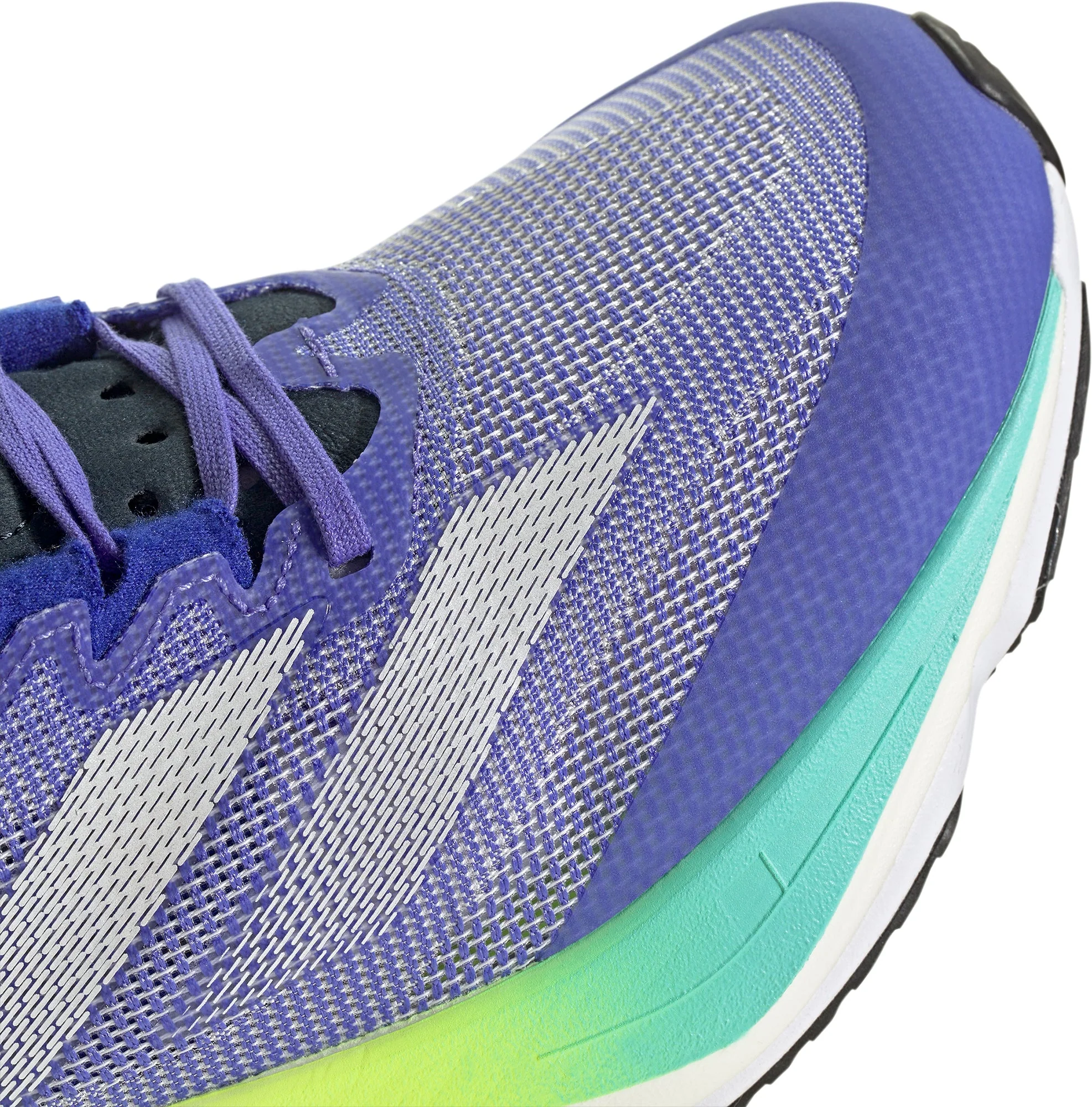 adidas Adizero Boston 12 Mens Running Shoes - Blue - Image 7
