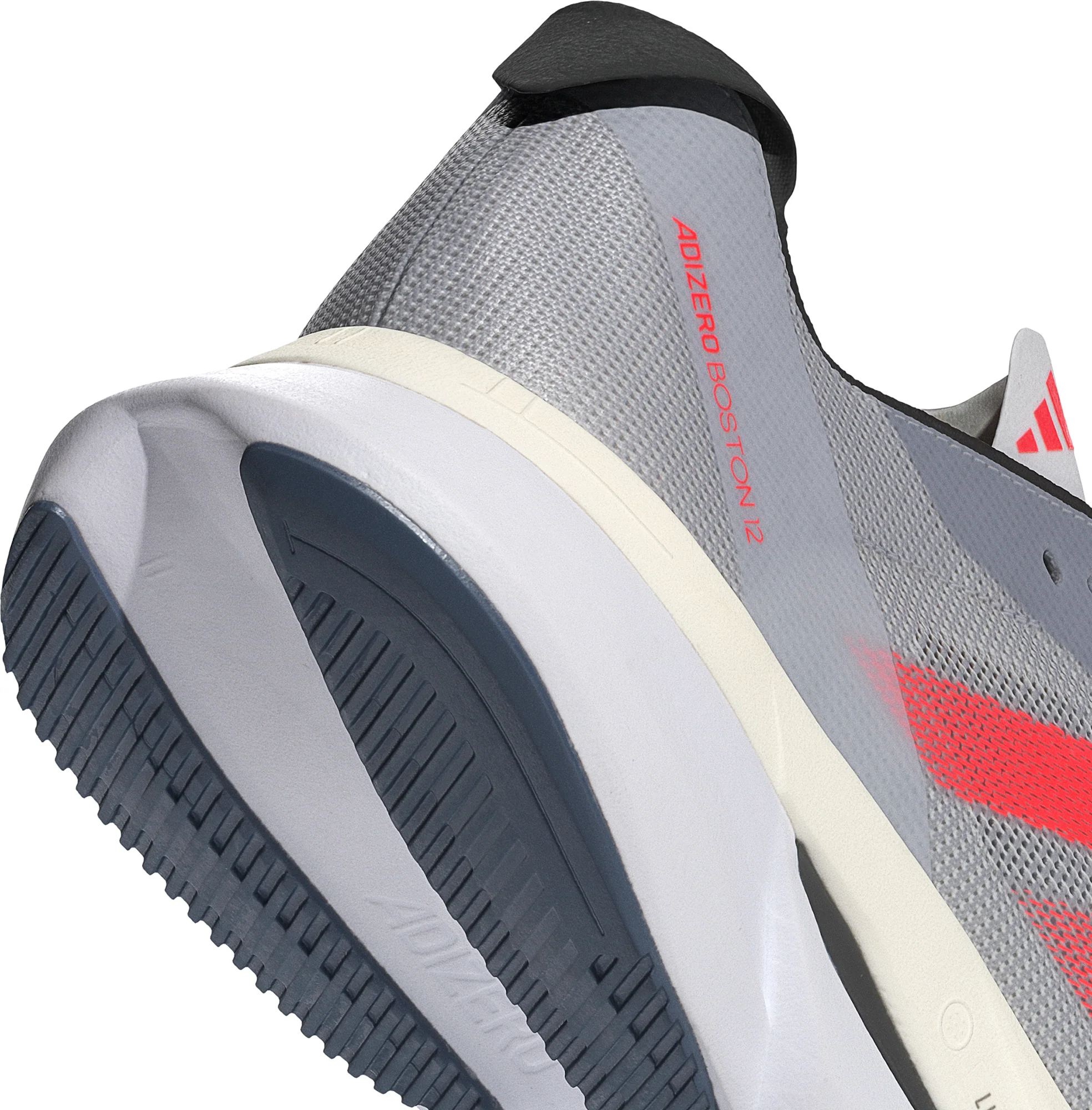 adidas Adizero Boston 12 Mens Running Shoes - Grey - Image 7