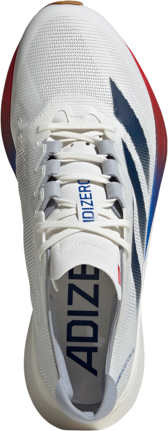 adidas Adizero Boston 12 Mens Running Shoes - White - Image 4