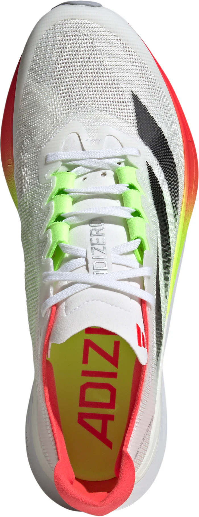 adidas Adizero Boston 12 Mens Running Shoes - White - Image 5