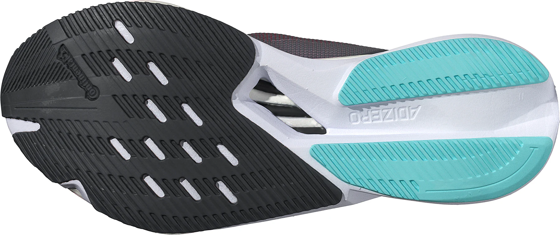adidas Adizero Boston 12 Womens Running Shoes - Grey - Image 2