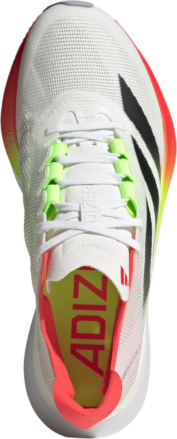 adidas Adizero Boston 12 Womens Running Shoes - White - Image 4