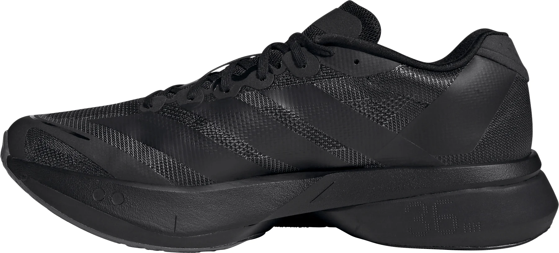 adidas Adizero Boston 13 Mens Running Shoes - Black - Image 3