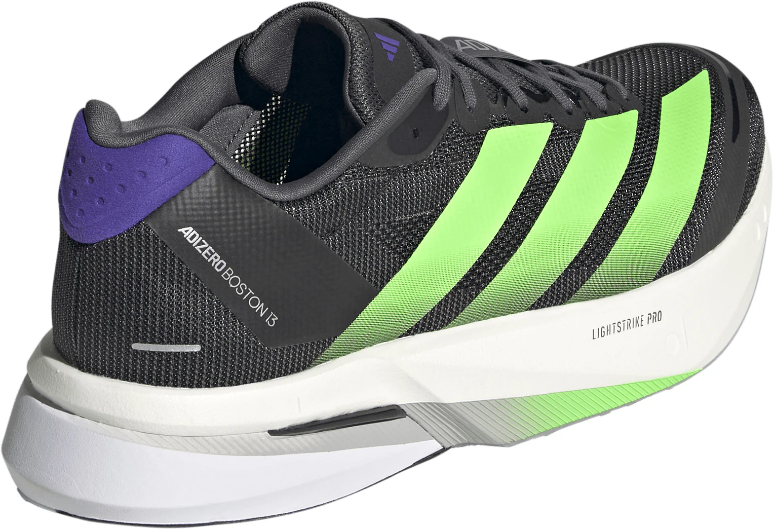 adidas Adizero Boston 13 Mens Running Shoes - Black - Image 5