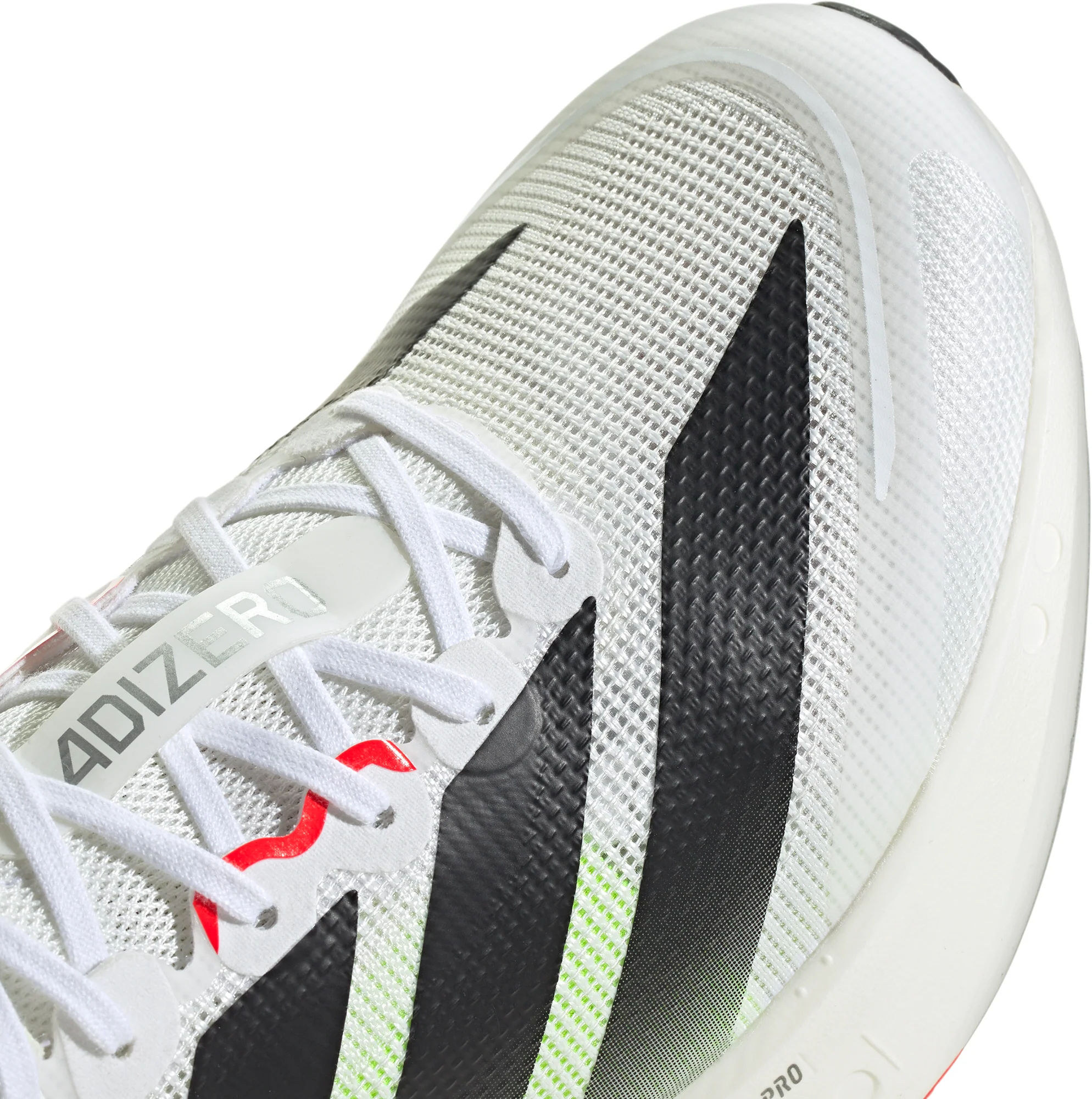 adidas Adizero Boston 13 Mens Running Shoes - White - Image 8
