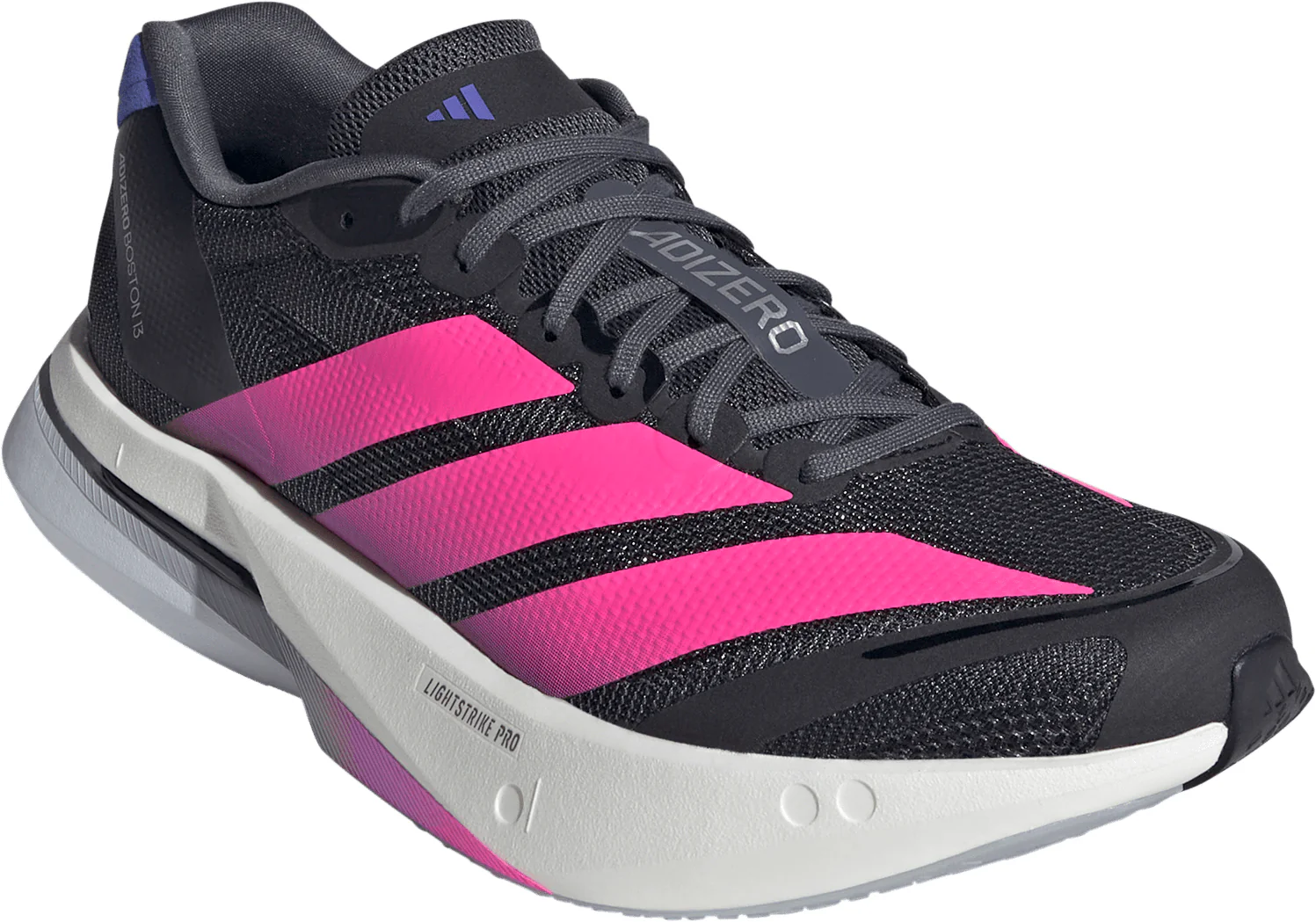 adidas Adizero Boston 13 Womens Running Shoes - Black - Image 6