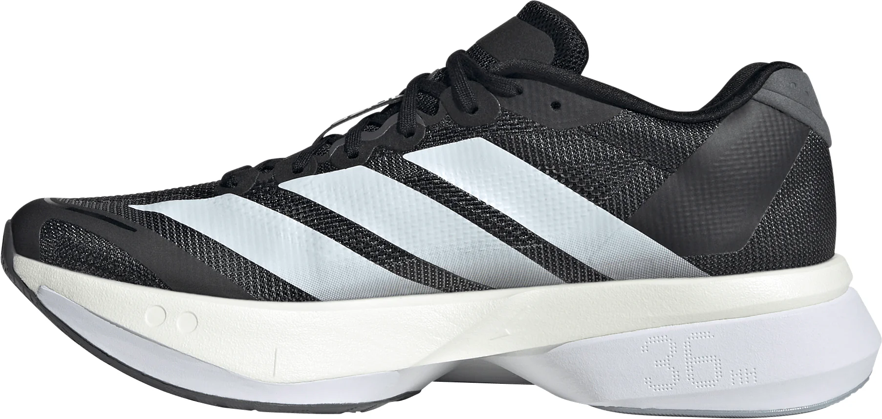 adidas Adizero Boston 13 Womens Running Shoes - Black - Image 3