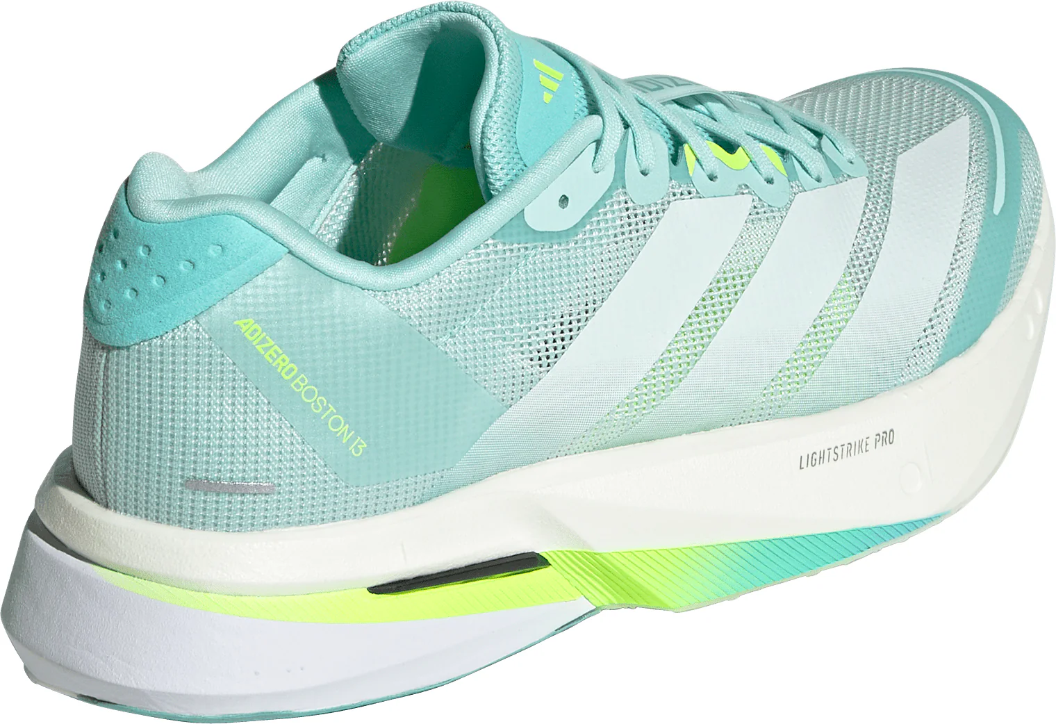 adidas Adizero Boston 13 Womens Running Shoes - Green - Image 5