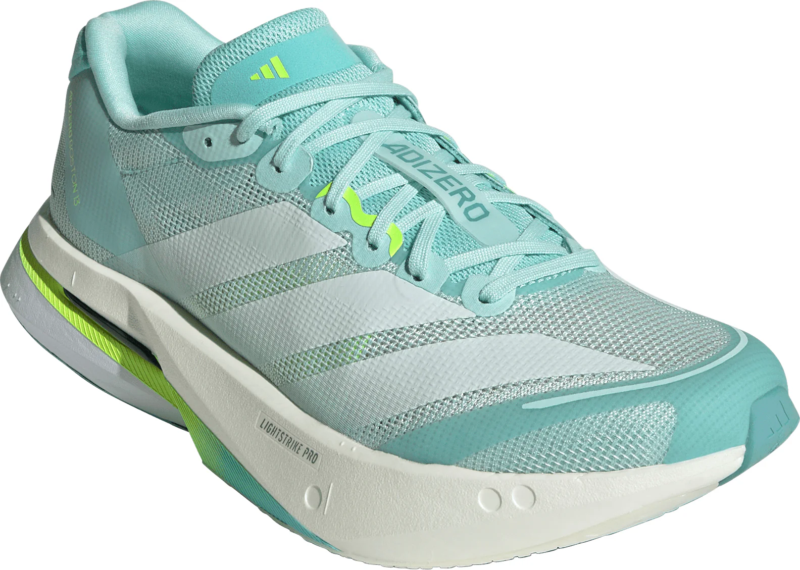 adidas Adizero Boston 13 Womens Running Shoes - Green - Image 6