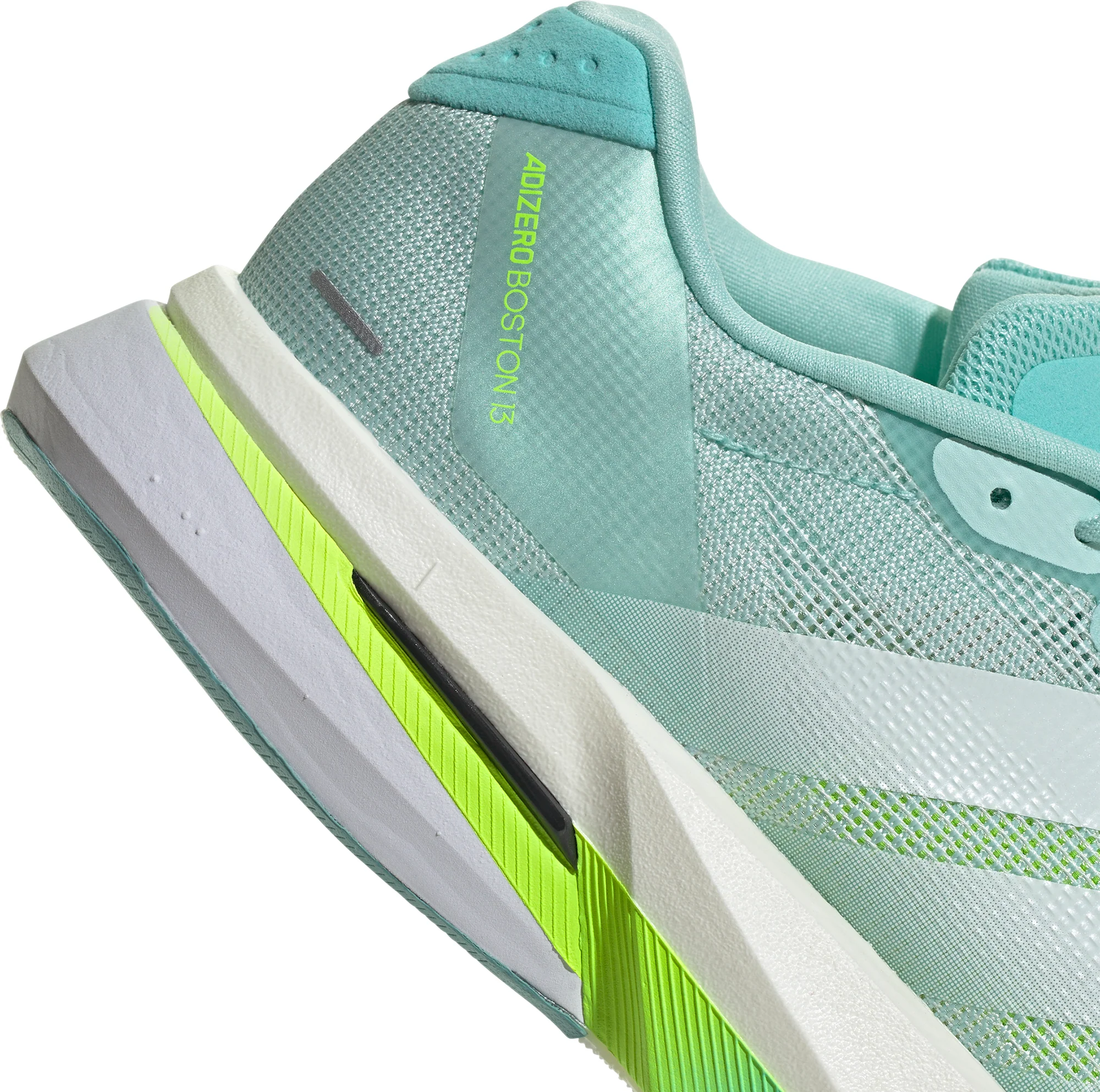 adidas Adizero Boston 13 Womens Running Shoes - Green - Image 8
