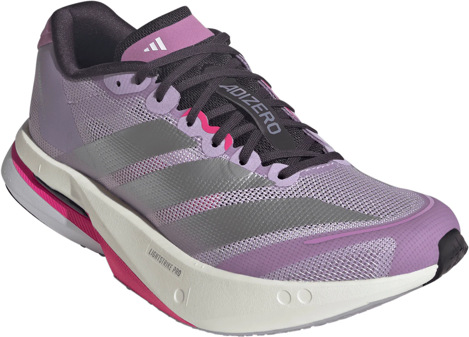 adidas Adizero Boston 13 Womens Running Shoes - Purple - Image 6
