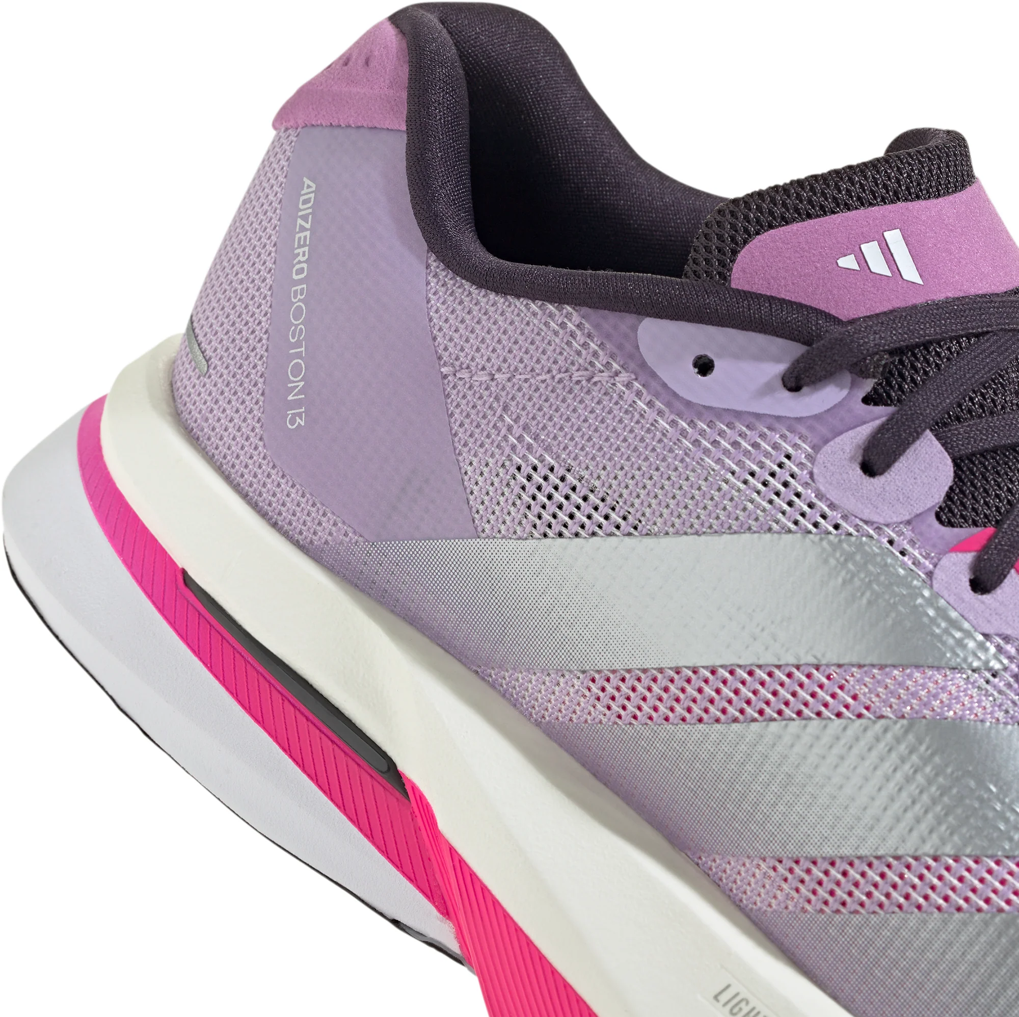 adidas Adizero Boston 13 Womens Running Shoes - Purple - Image 7