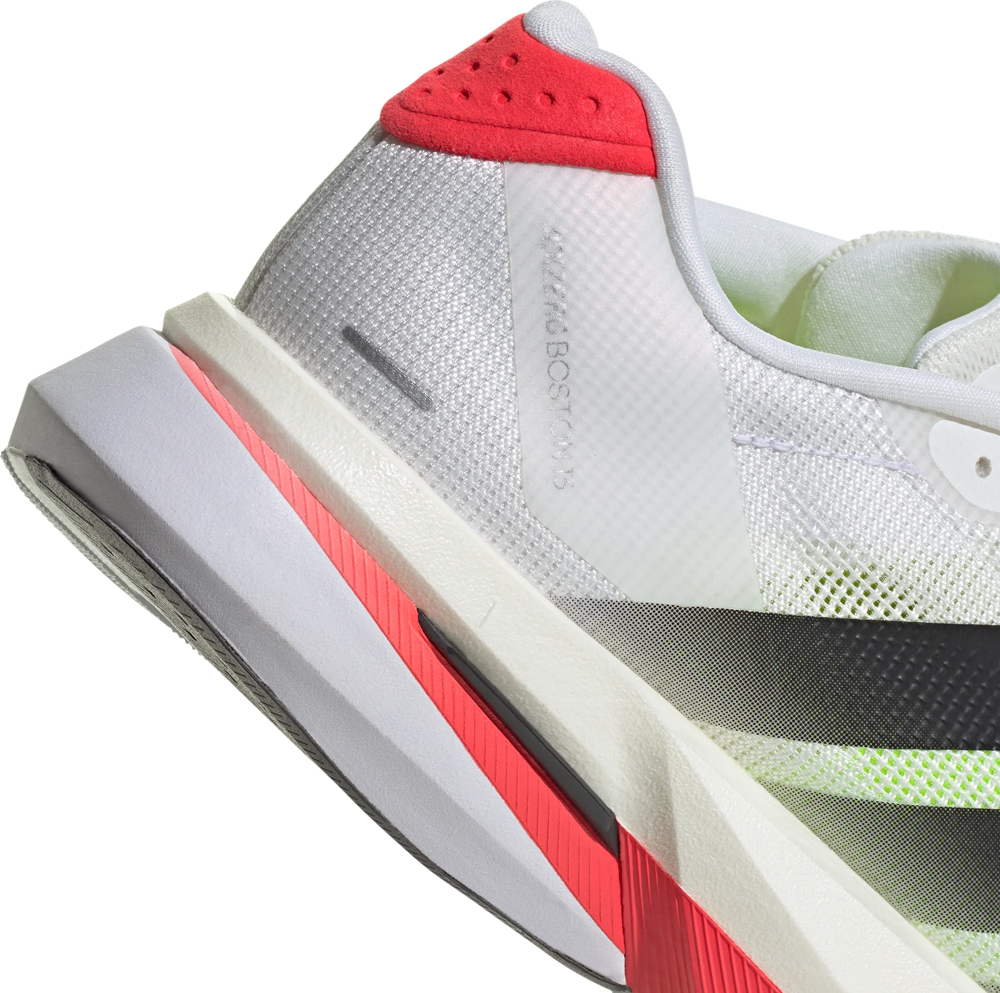 adidas Adizero Boston 13 Womens Running Shoes - White - Image 6