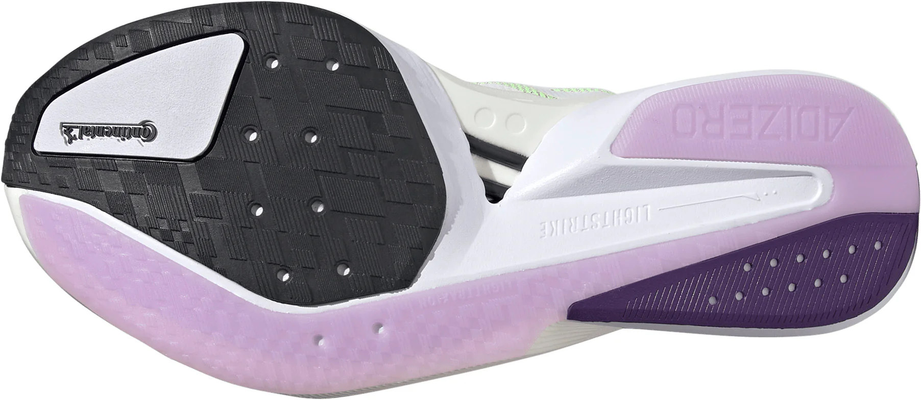 adidas Adizero Boston 13 Womens Running Shoes - Yellow - Image 2