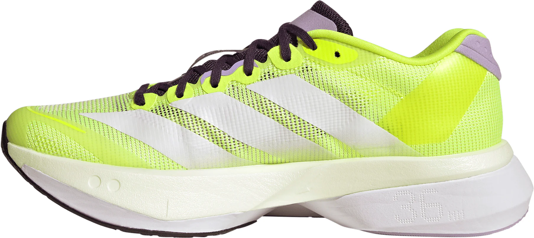 adidas Adizero Boston 13 Womens Running Shoes - Yellow - Image 3