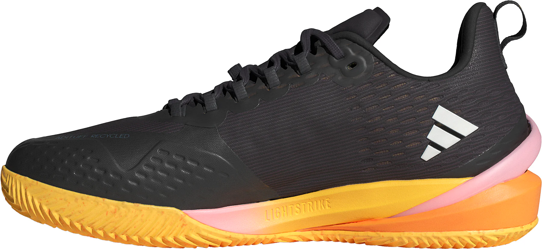 adidas Adizero CyberSonic Clay Mens Tennis Shoes - Black - Image 3
