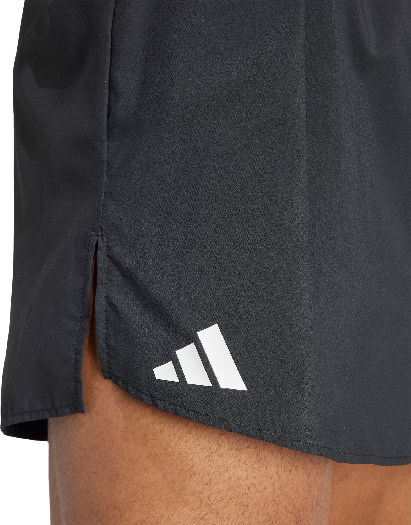 adidas Adizero Essentials Mens Running Shorts - Black - Image 4