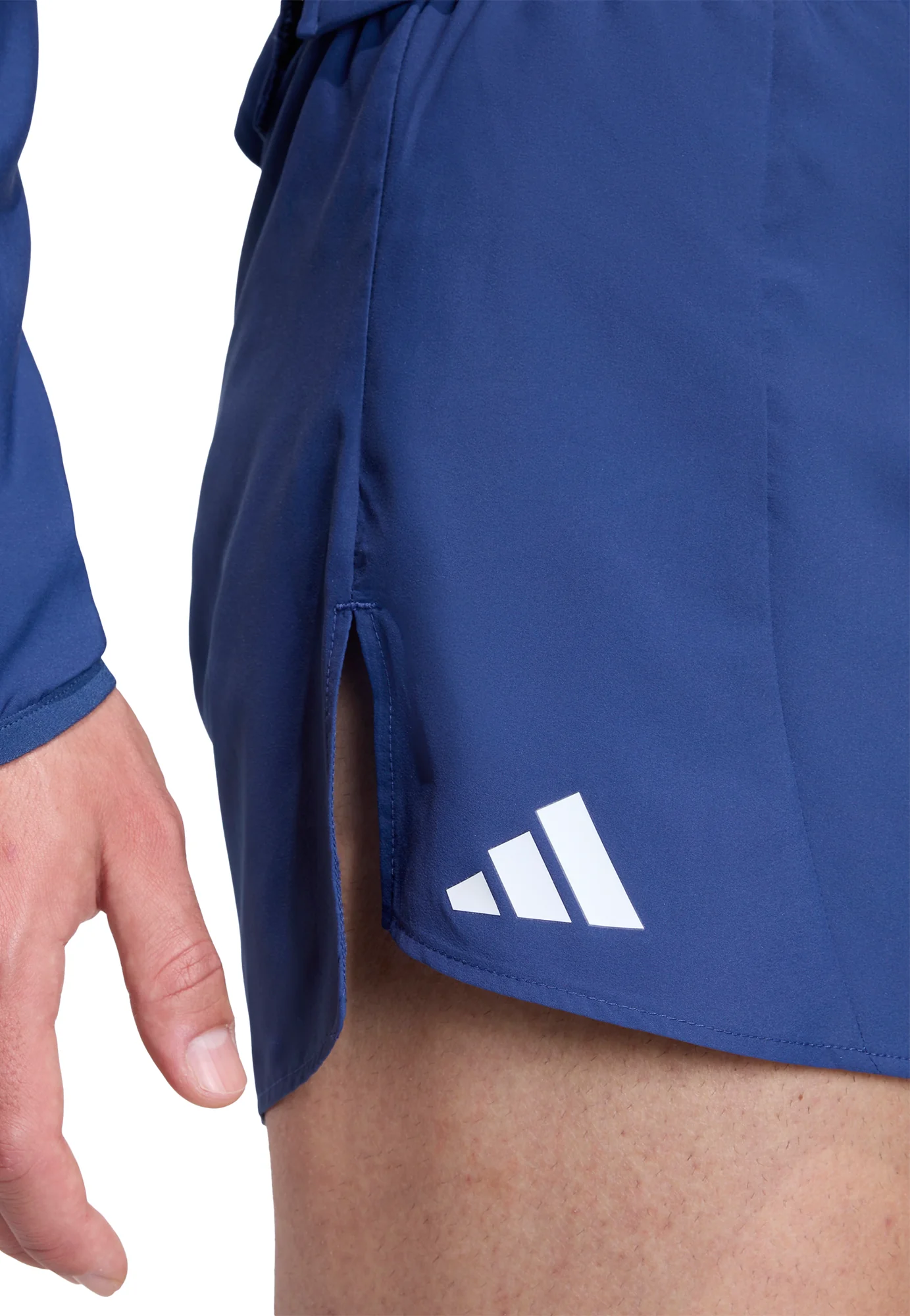 adidas Adizero Essentials Mens Running Shorts - Blue - Image 4