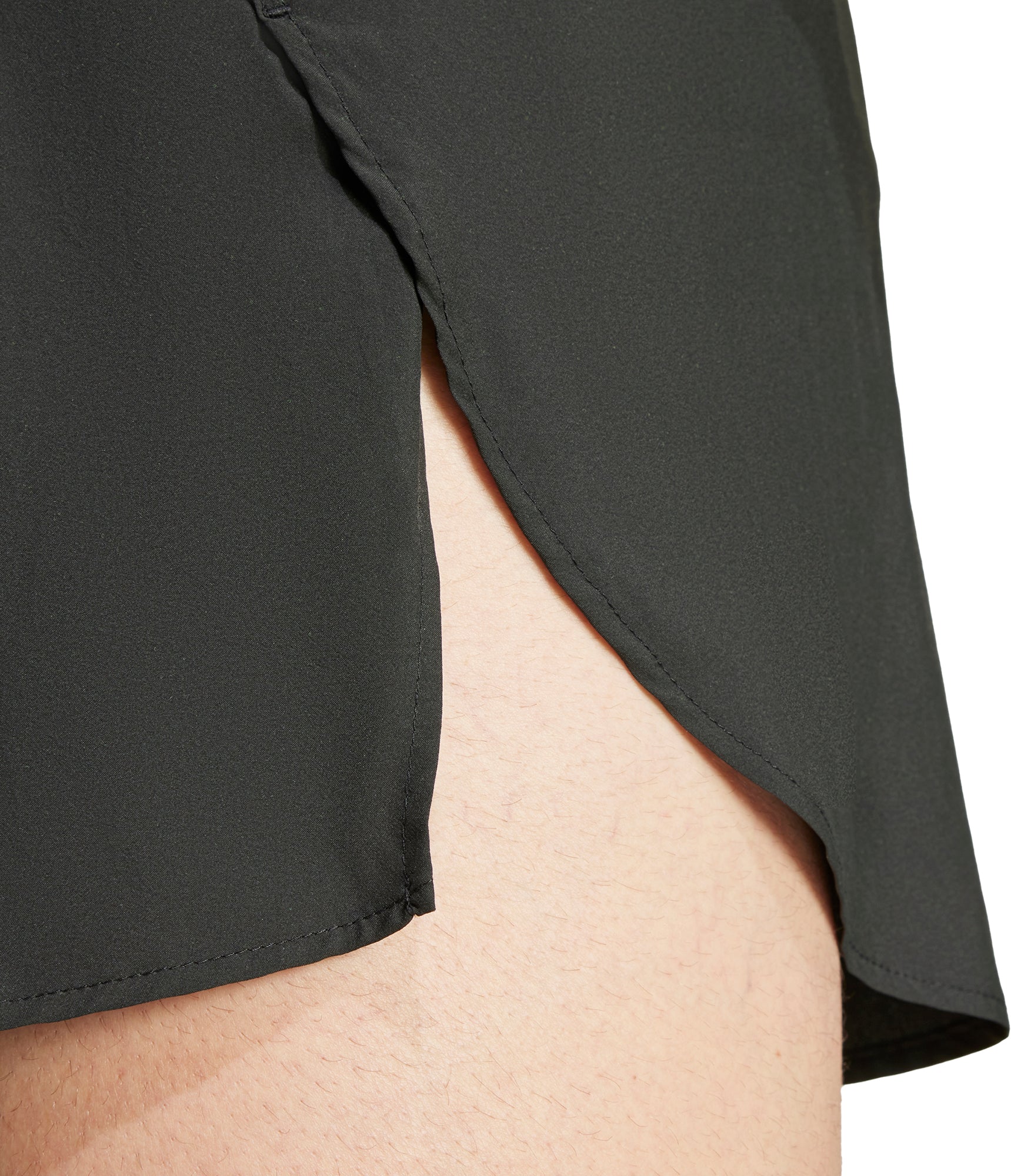 adidas Adizero Essentials Mens Split Running Shorts - Black - Image 3
