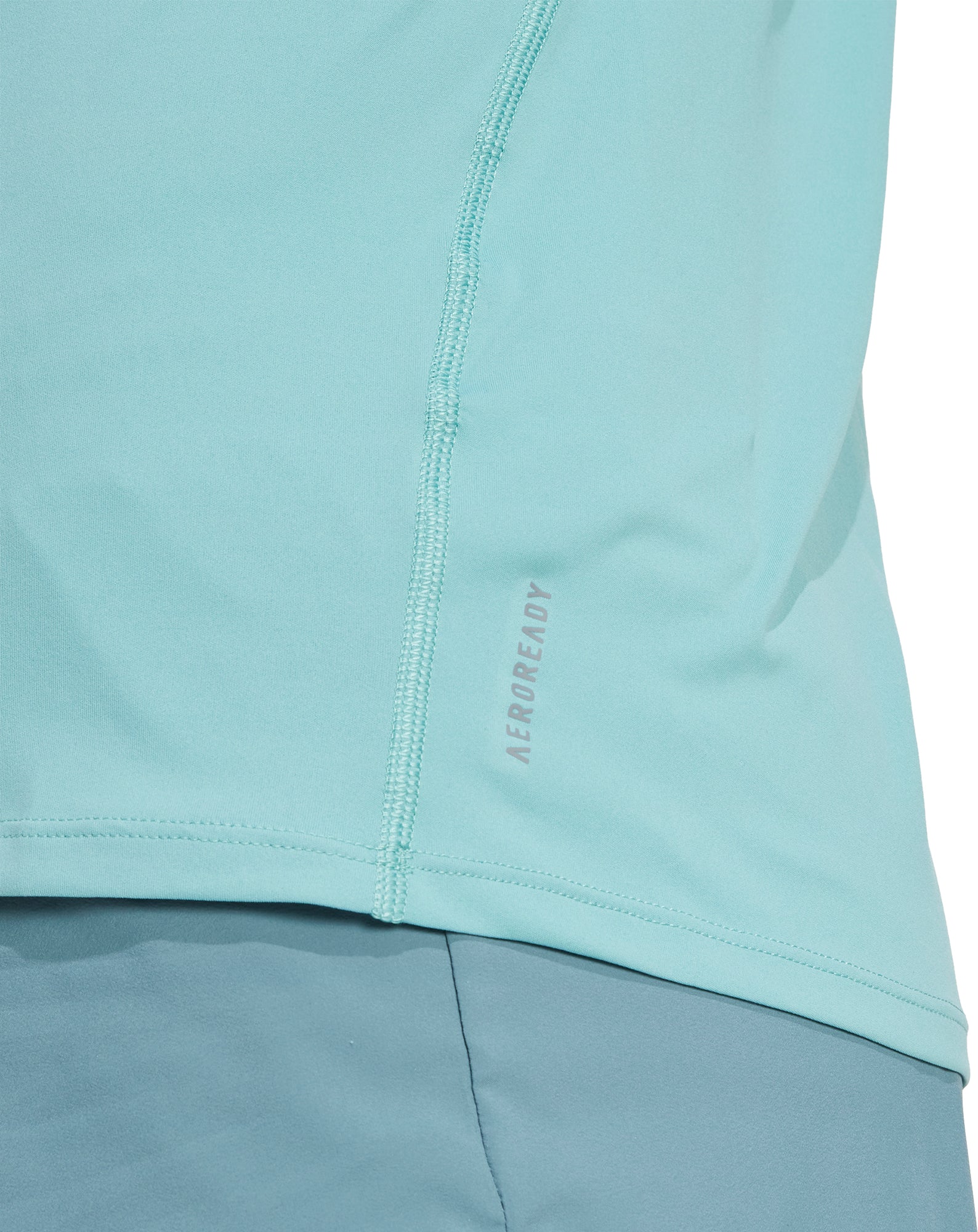 adidas Adizero Essentials Short Sleeve Mens Running Top - Green - Image 4