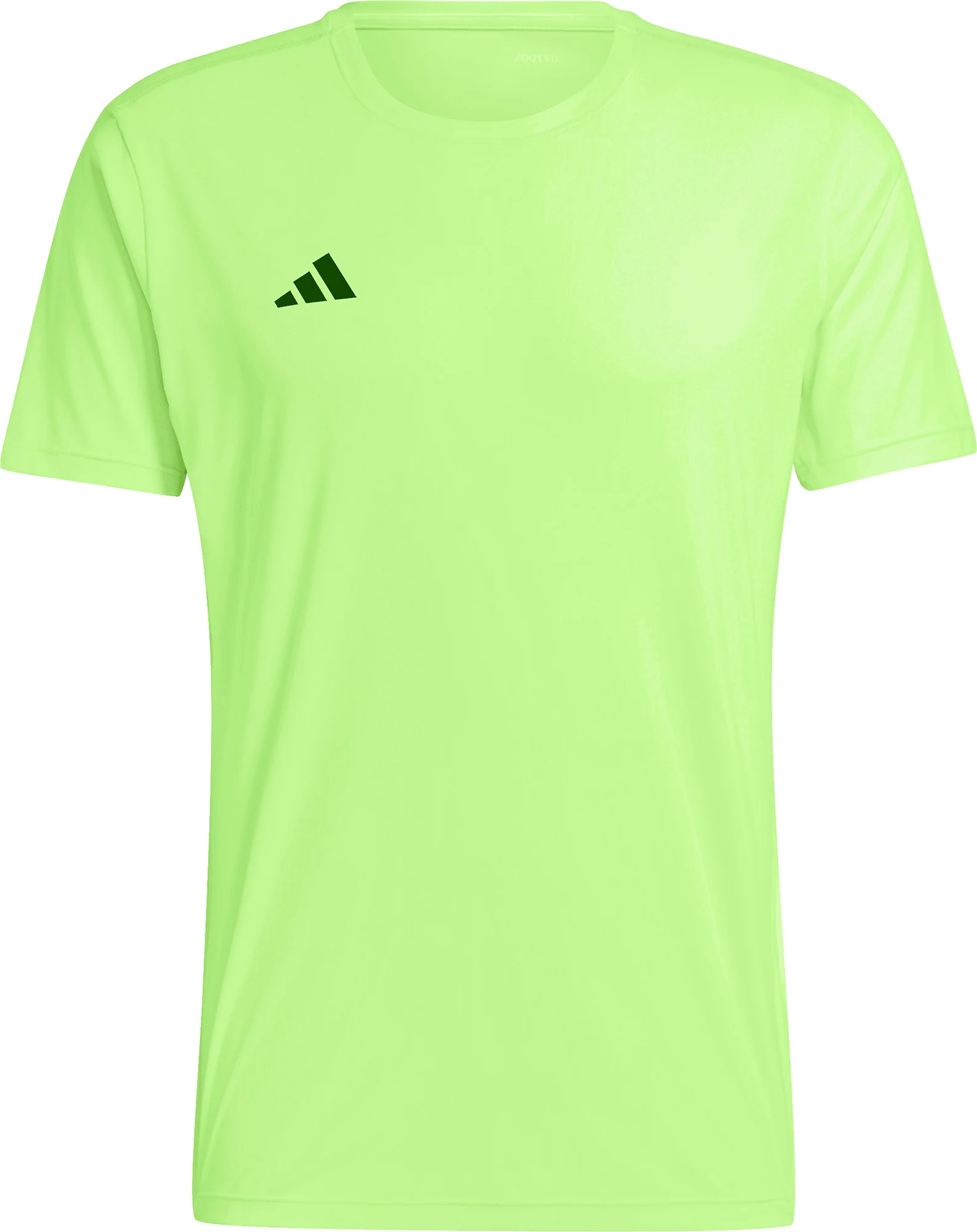 adidas Adizero Essentials Short Sleeve Mens Running Top - Yellow - Image 5