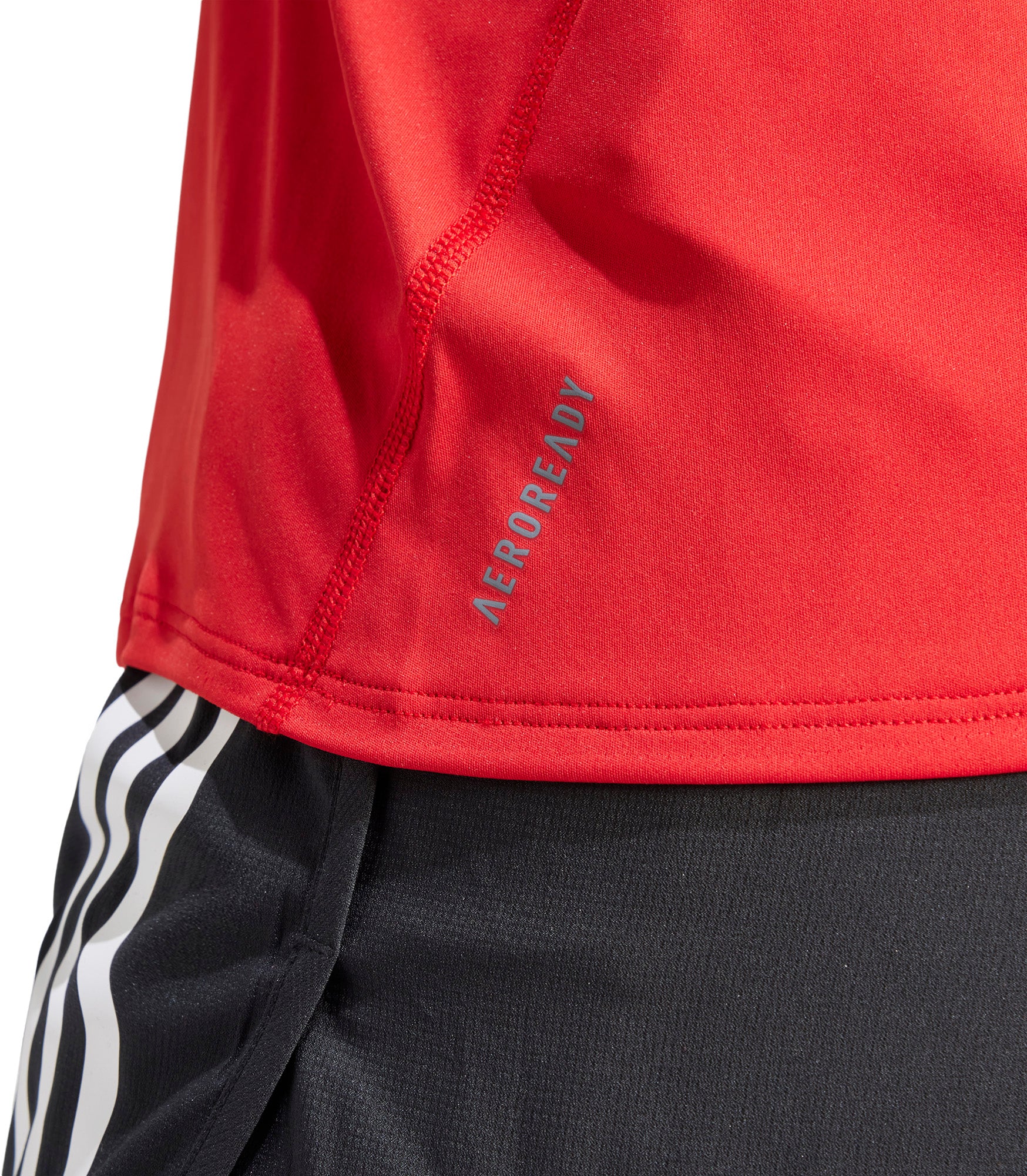 adidas Adizero Essentials Womens Running Vest Tank Top - Red - Image 4