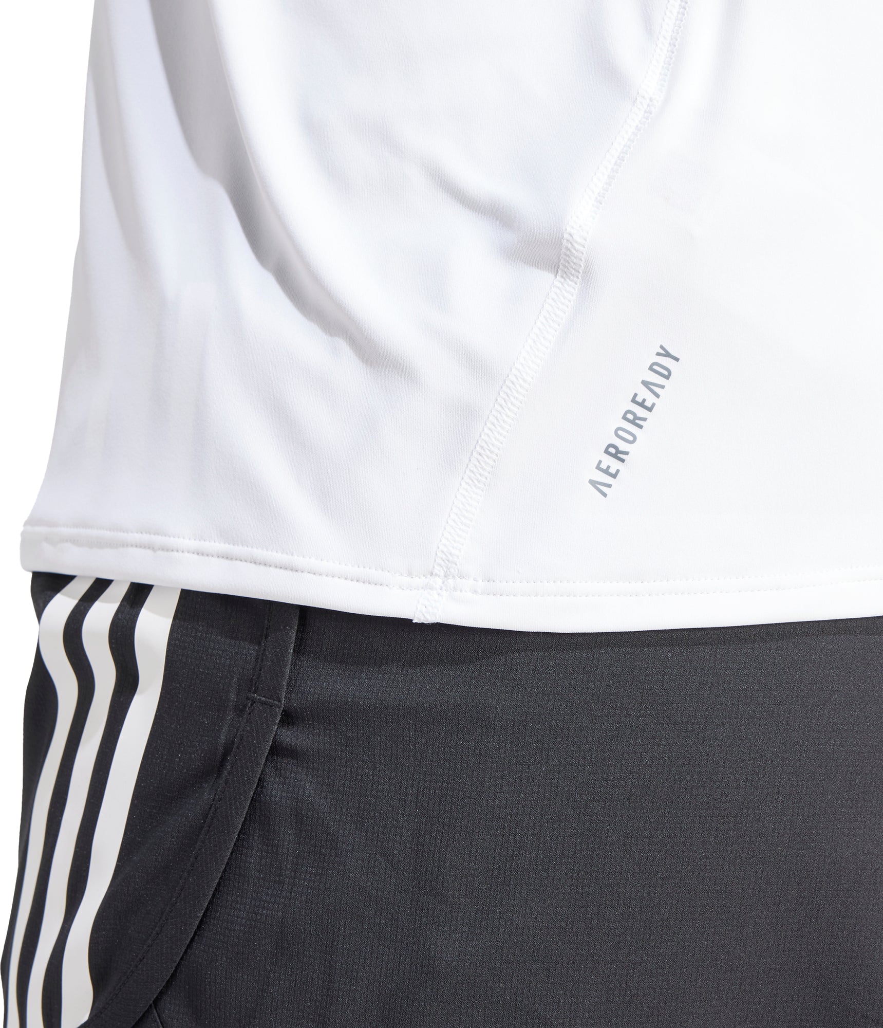 adidas Adizero Essentials Womens Running Vest Tank Top - White - Image 4