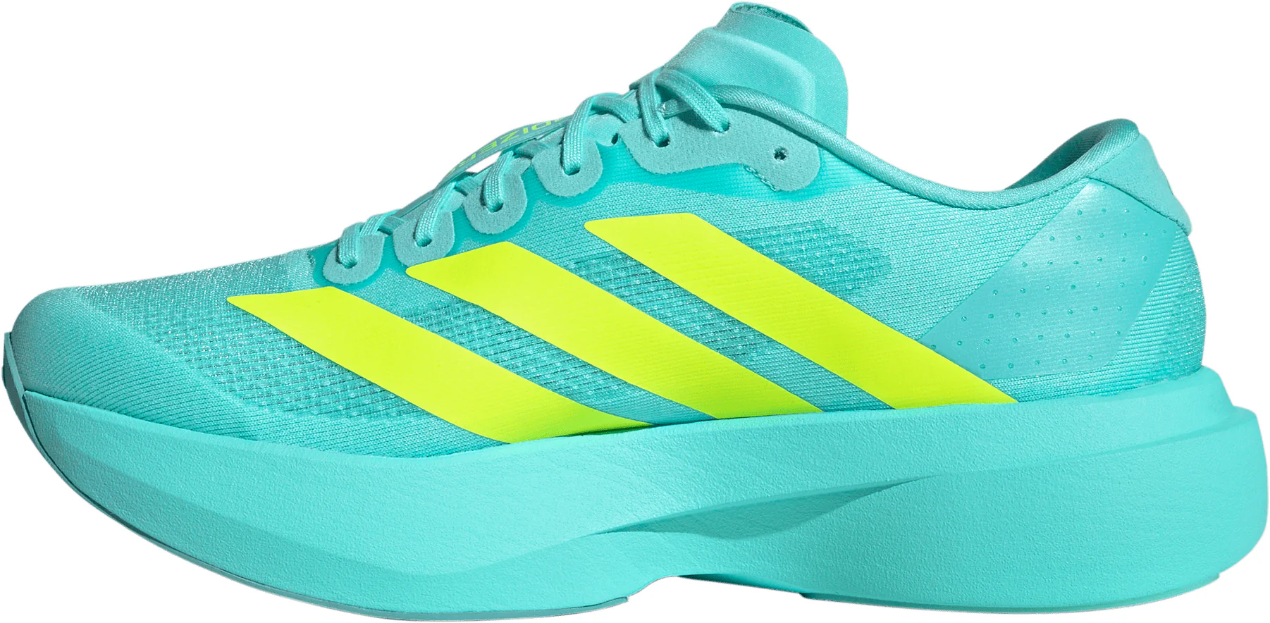 adidas Adizero EVO SL Mens Running Shoes - Green - Image 3