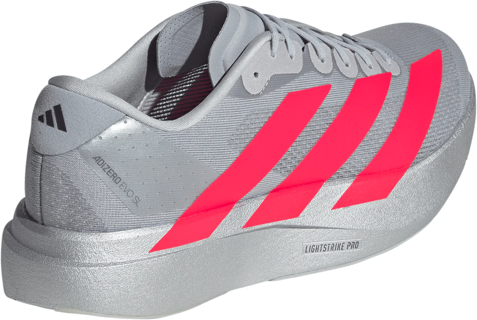 adidas Adizero EVO SL Mens Running Shoes - Silver - Image 5