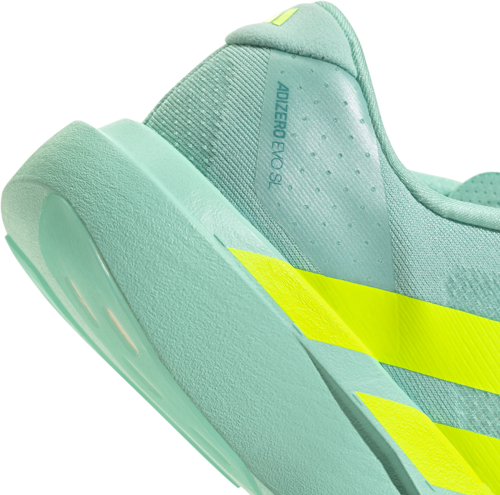 adidas Adizero EVO SL Womens Running Shoes - Green - Image 7