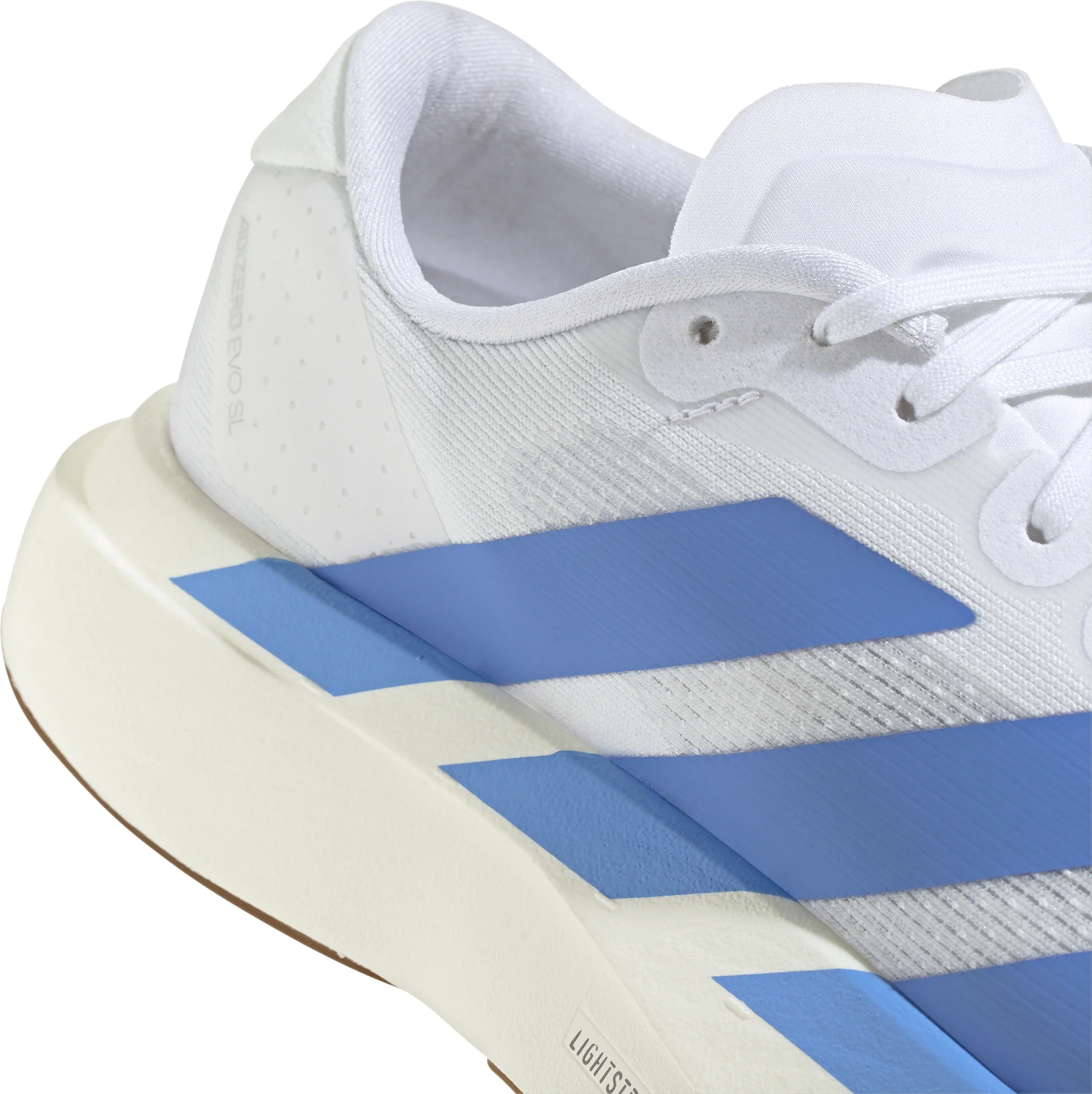 adidas Adizero EVO SL Womens Running Shoes - White - Image 7