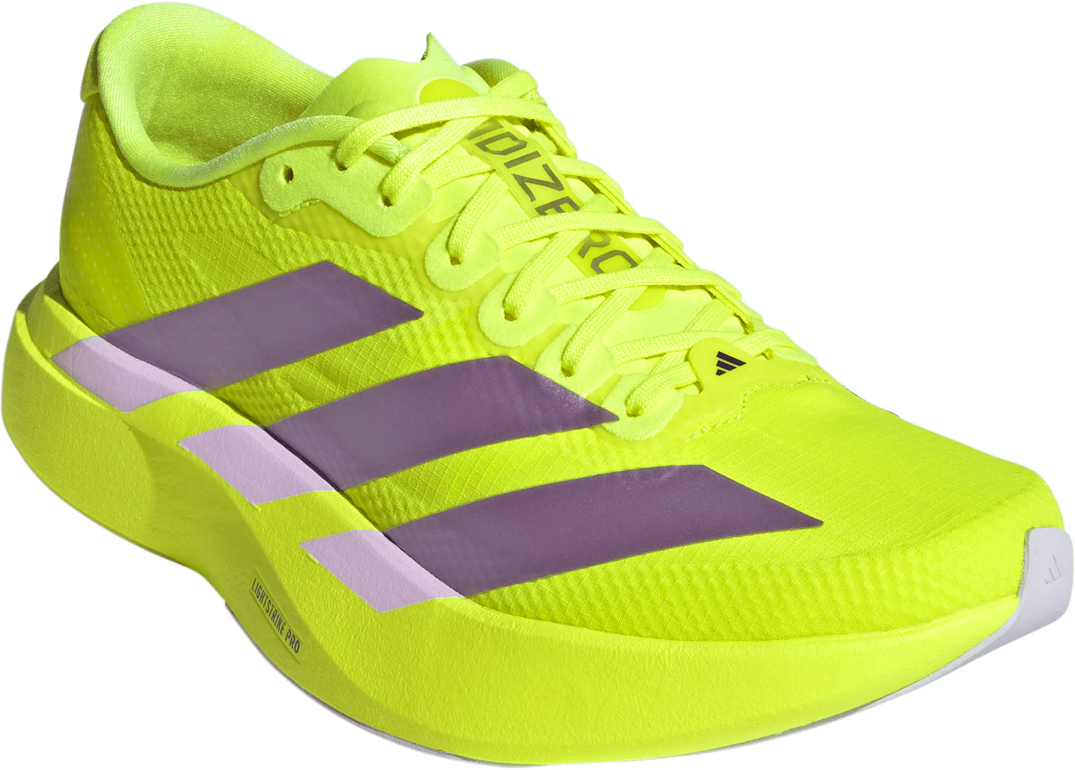 adidas Adizero EVO SL Womens Running Shoes - Yellow - Image 6