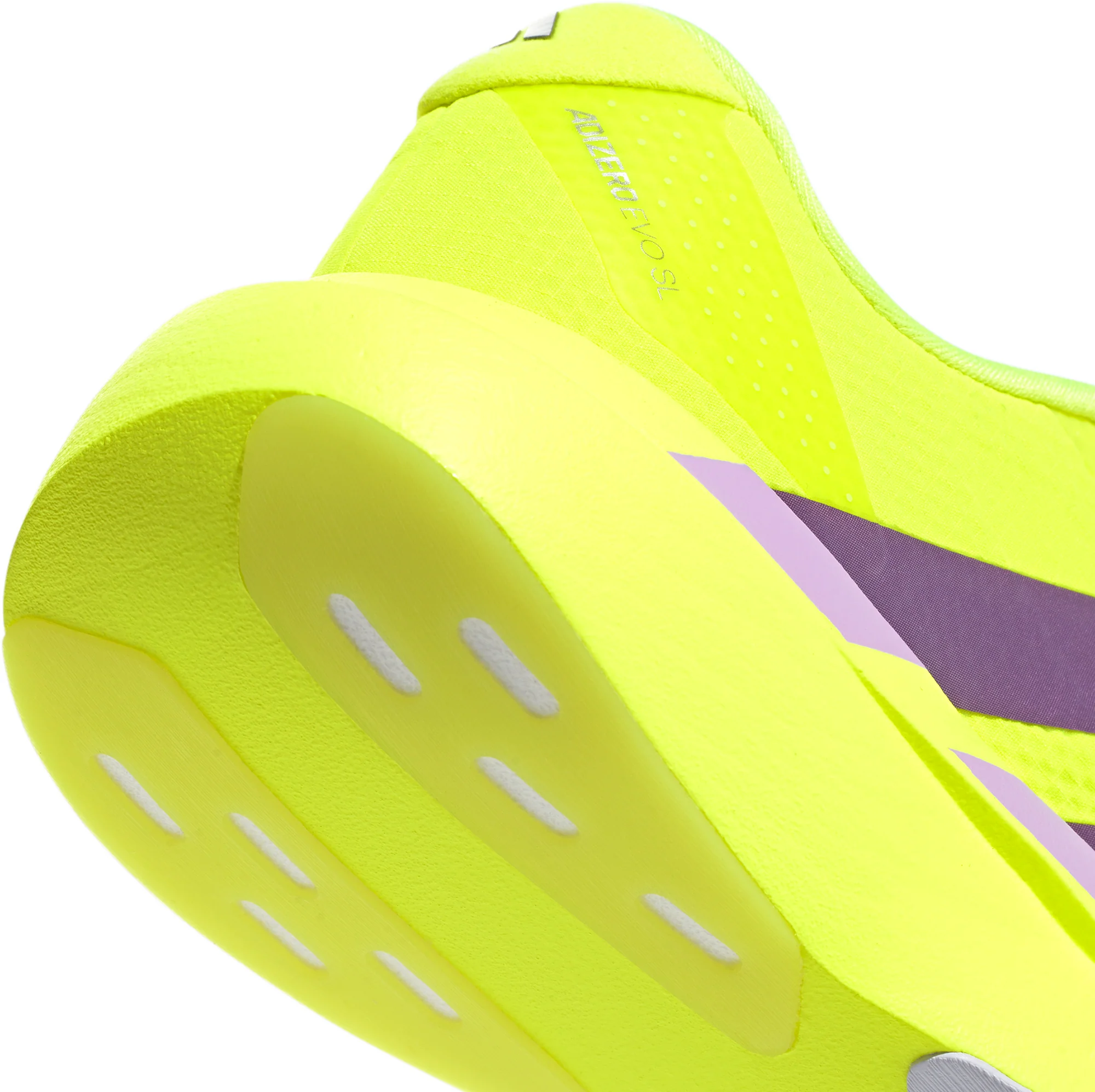 adidas Adizero EVO SL Womens Running Shoes - Yellow - Image 7
