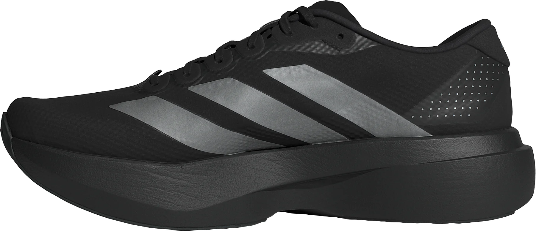 adidas Adizero EVO SL Woven Mens Running Shoes - Black - Image 3