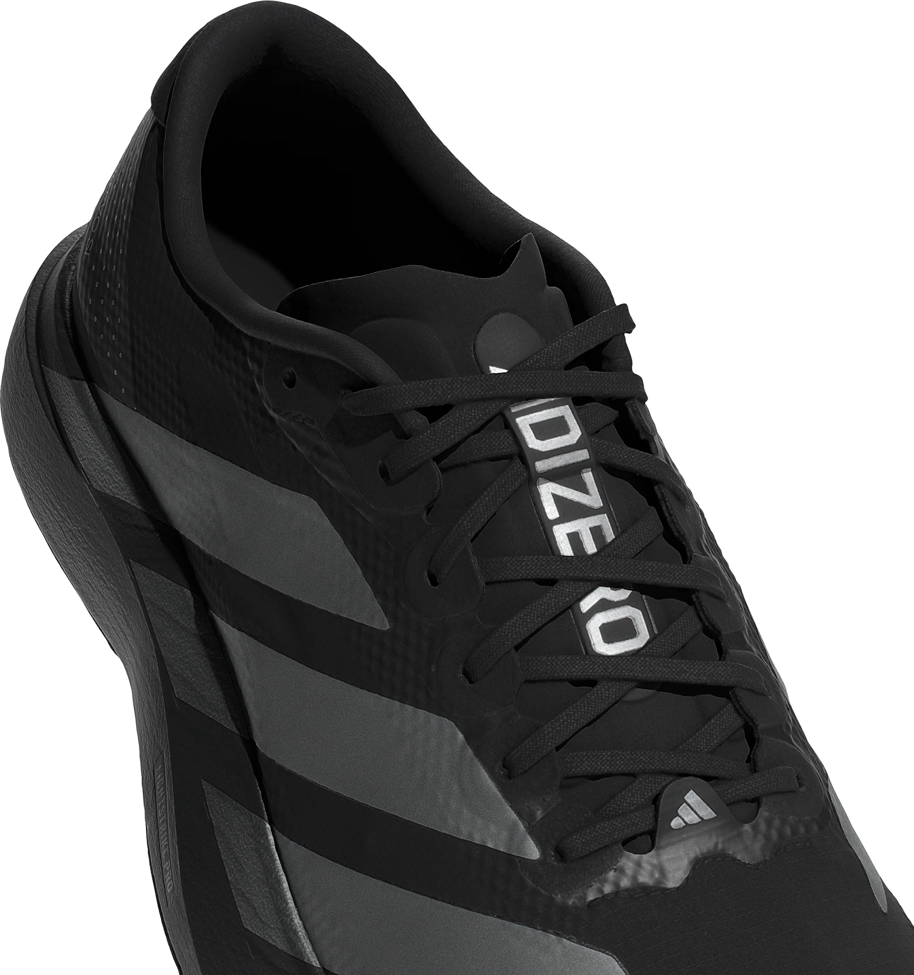 adidas Adizero EVO SL Woven Mens Running Shoes - Black - Image 8