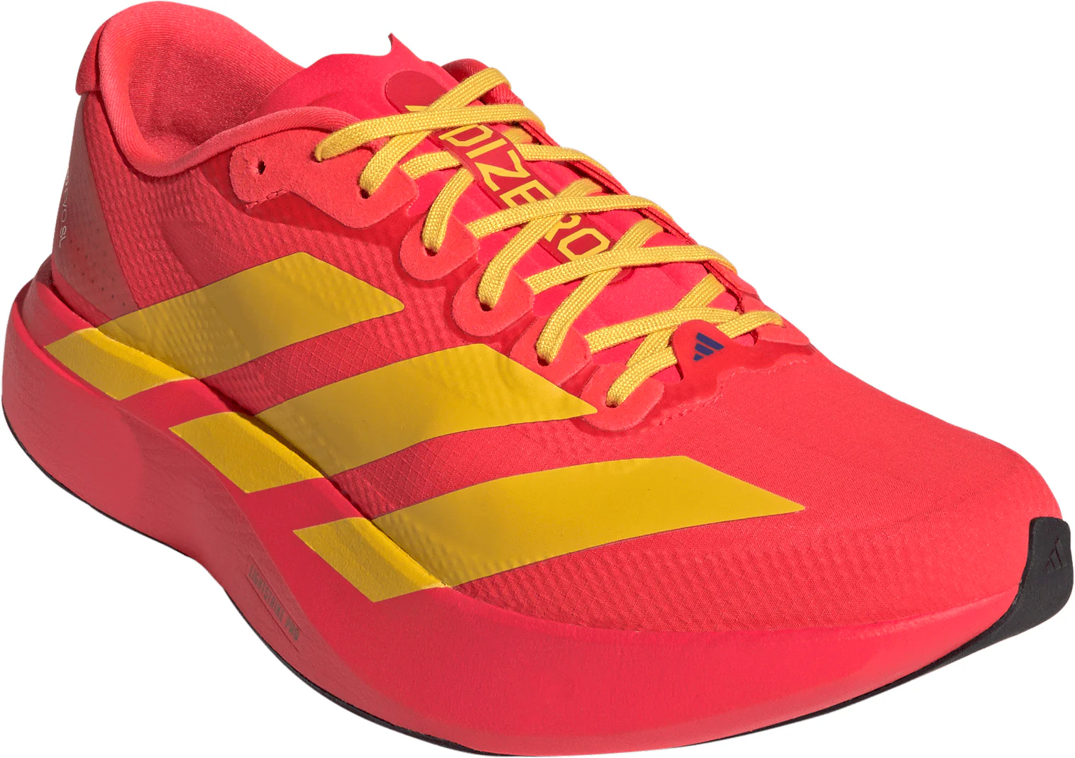adidas Adizero EVO SL Woven Mens Running Shoes - Red - Image 6