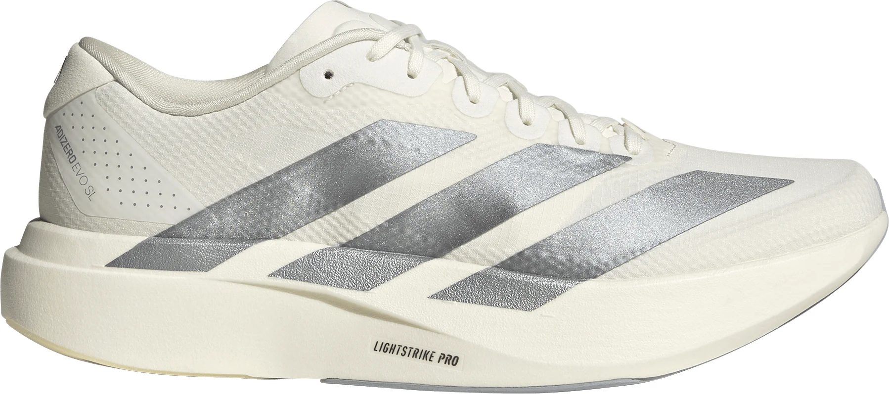 adidas Adizero EVO SL Woven Mens Running Shoes - White