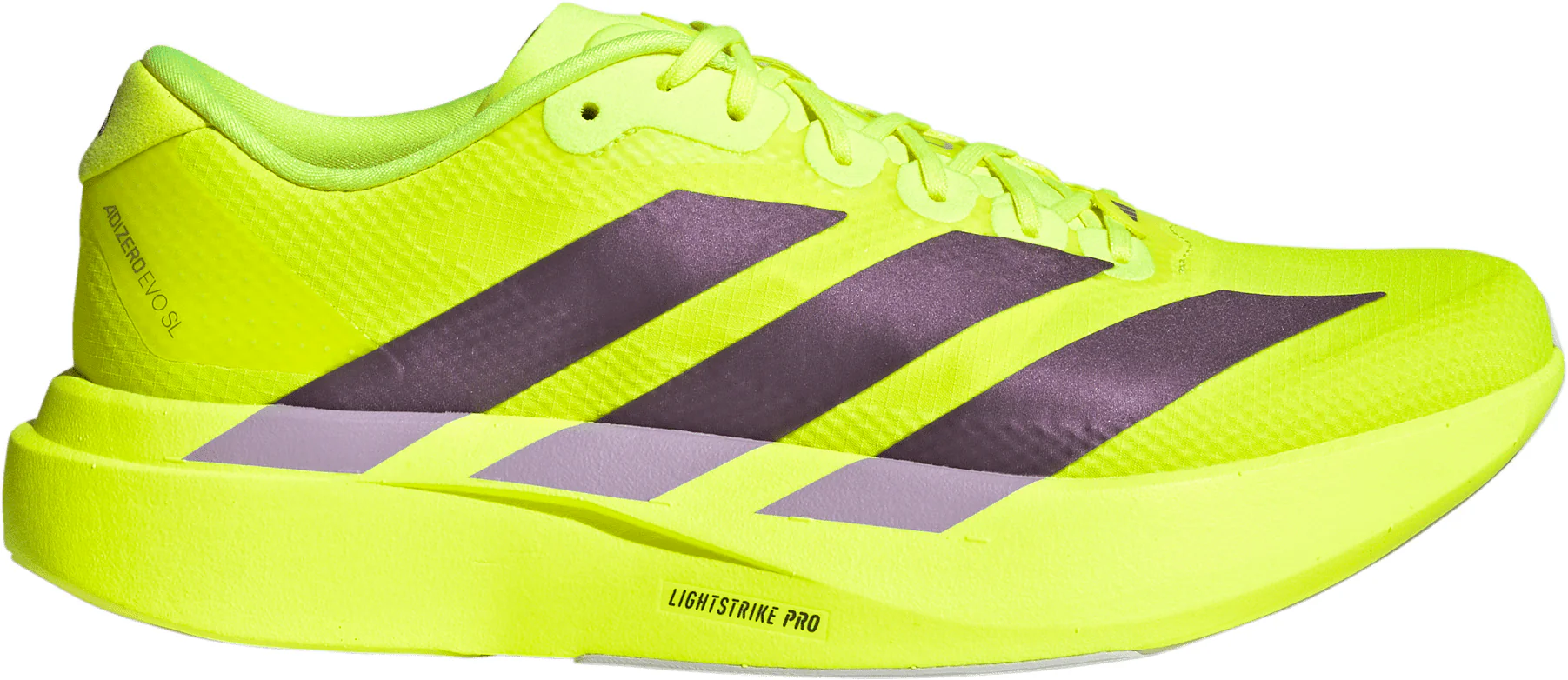 adidas Adizero EVO SL Woven Mens Running Shoes - Yellow
