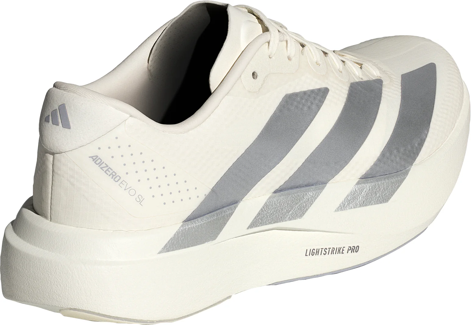 adidas Adizero EVO SL Woven Womens Running Shoes - White - Image 5
