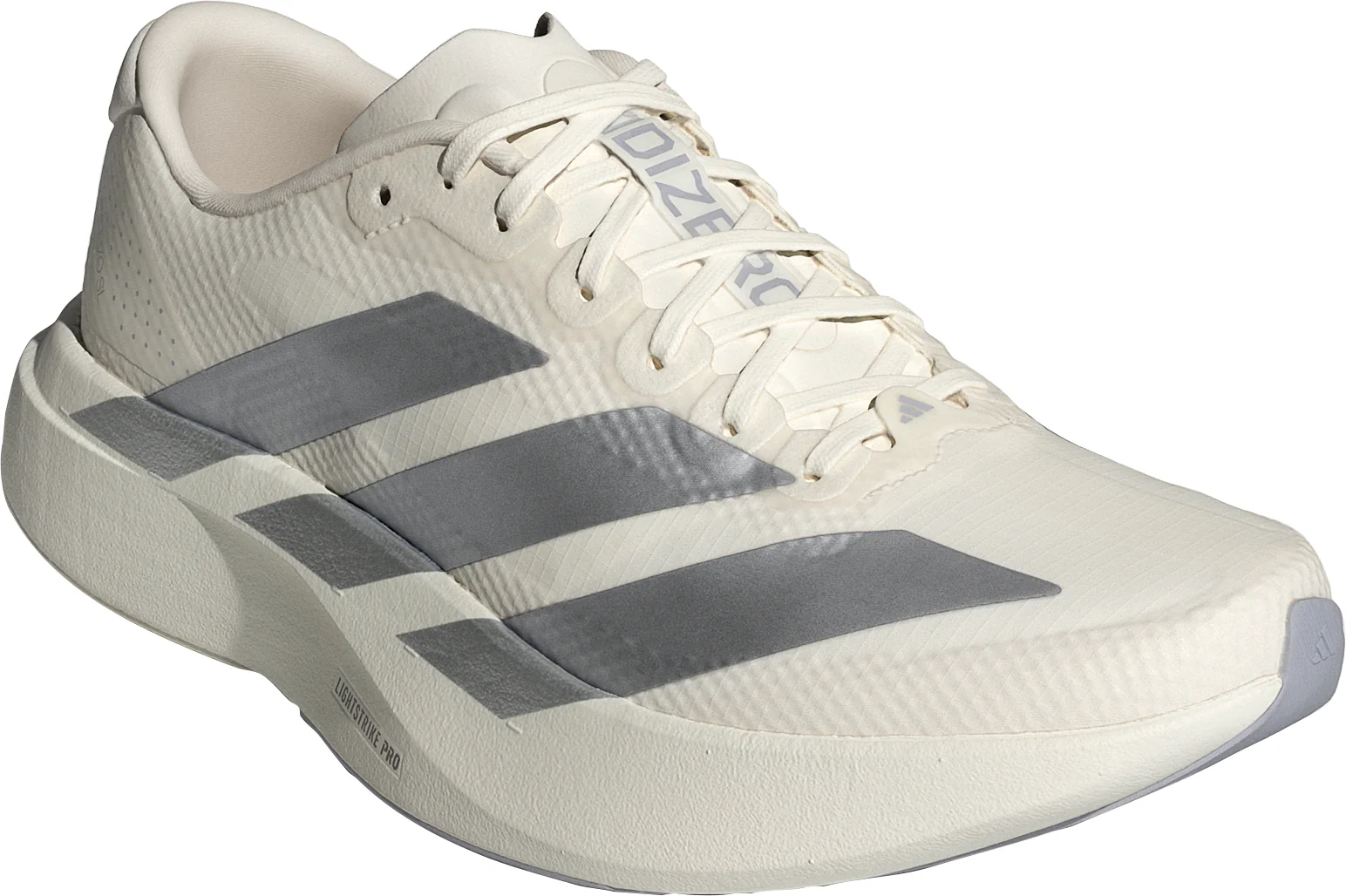 adidas Adizero EVO SL Woven Womens Running Shoes - White - Image 6