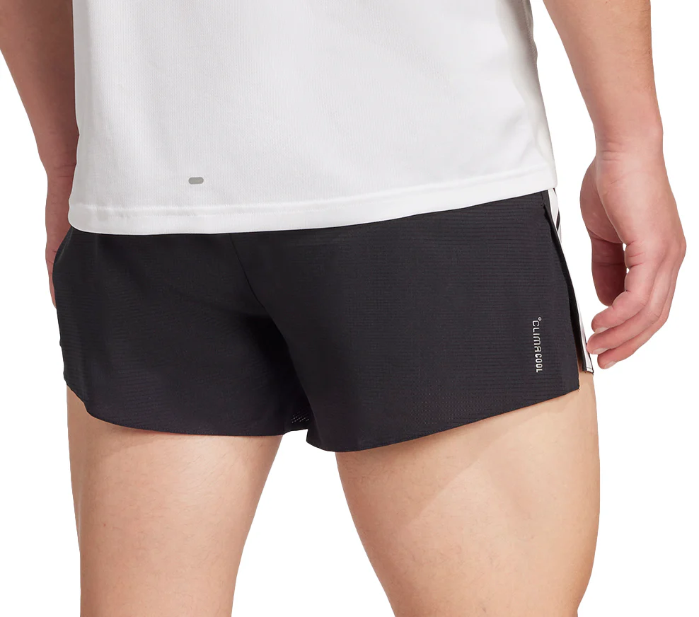 adidas Adizero Gel Pocket 3 Inch Mens Running Shorts - Black - Image 2