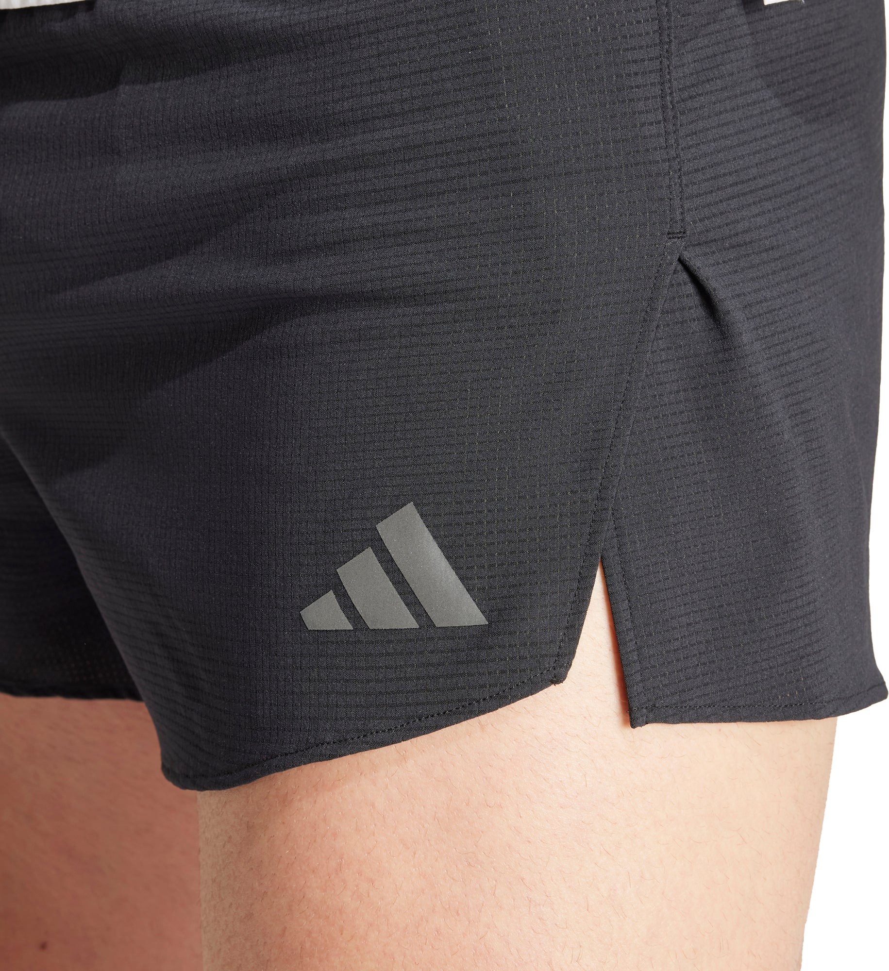 adidas Adizero Mens Running Shorts - Black - Image 4