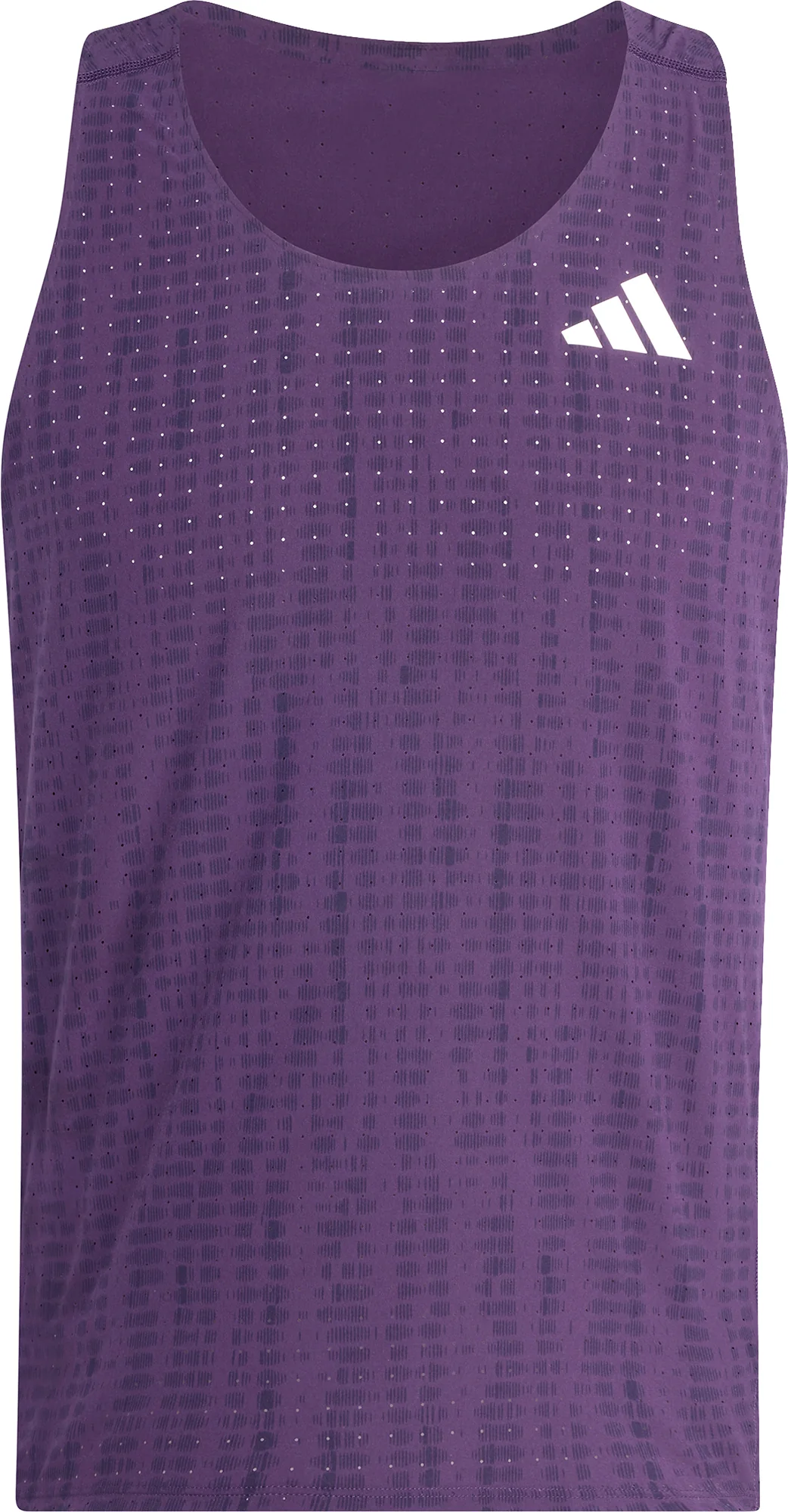 adidas Adizero Mens Running Vest - Purple - Image 5