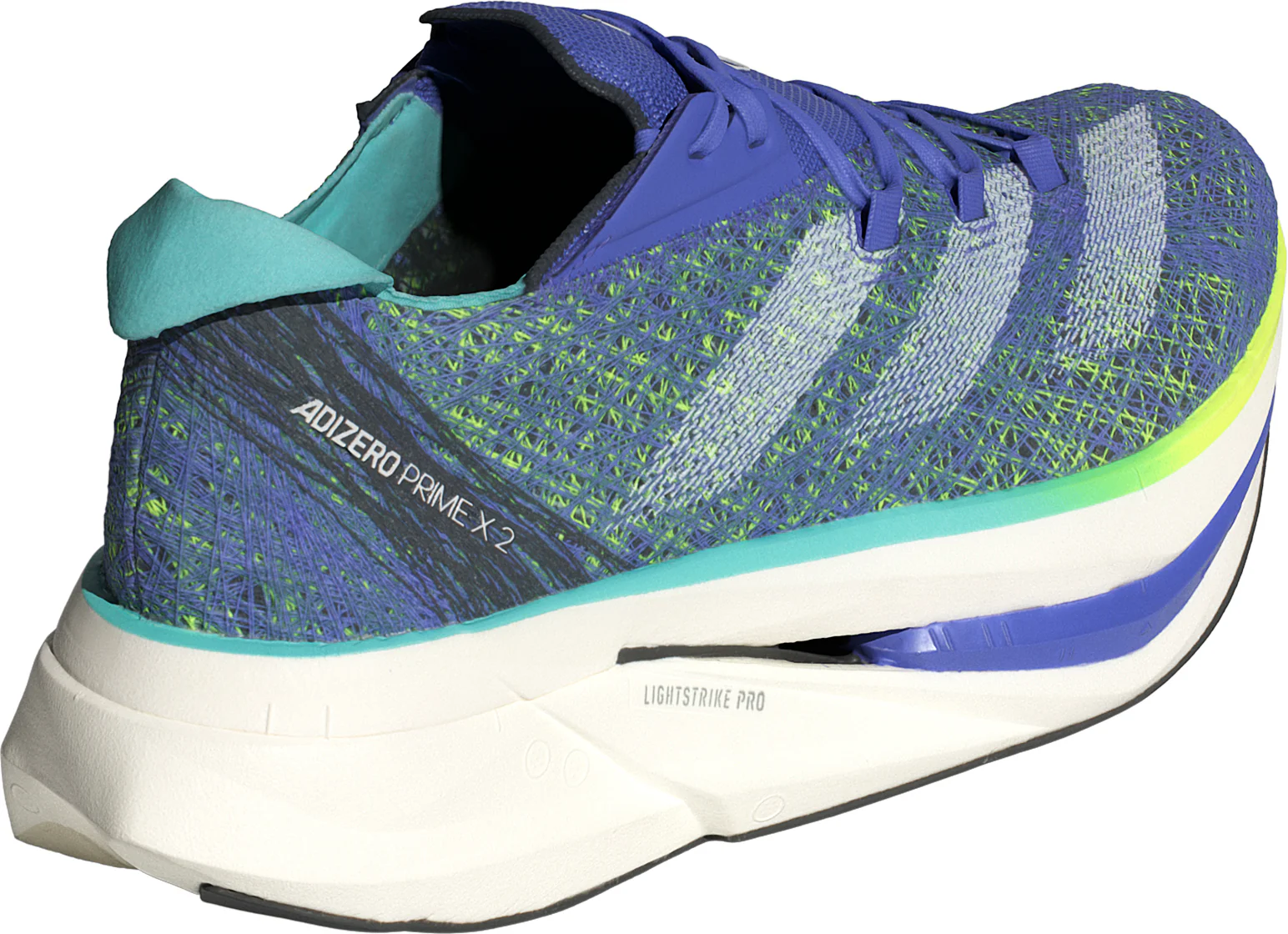 adidas Adizero Prime X 2.0 Strung Running Shoes - Blue - Image 5