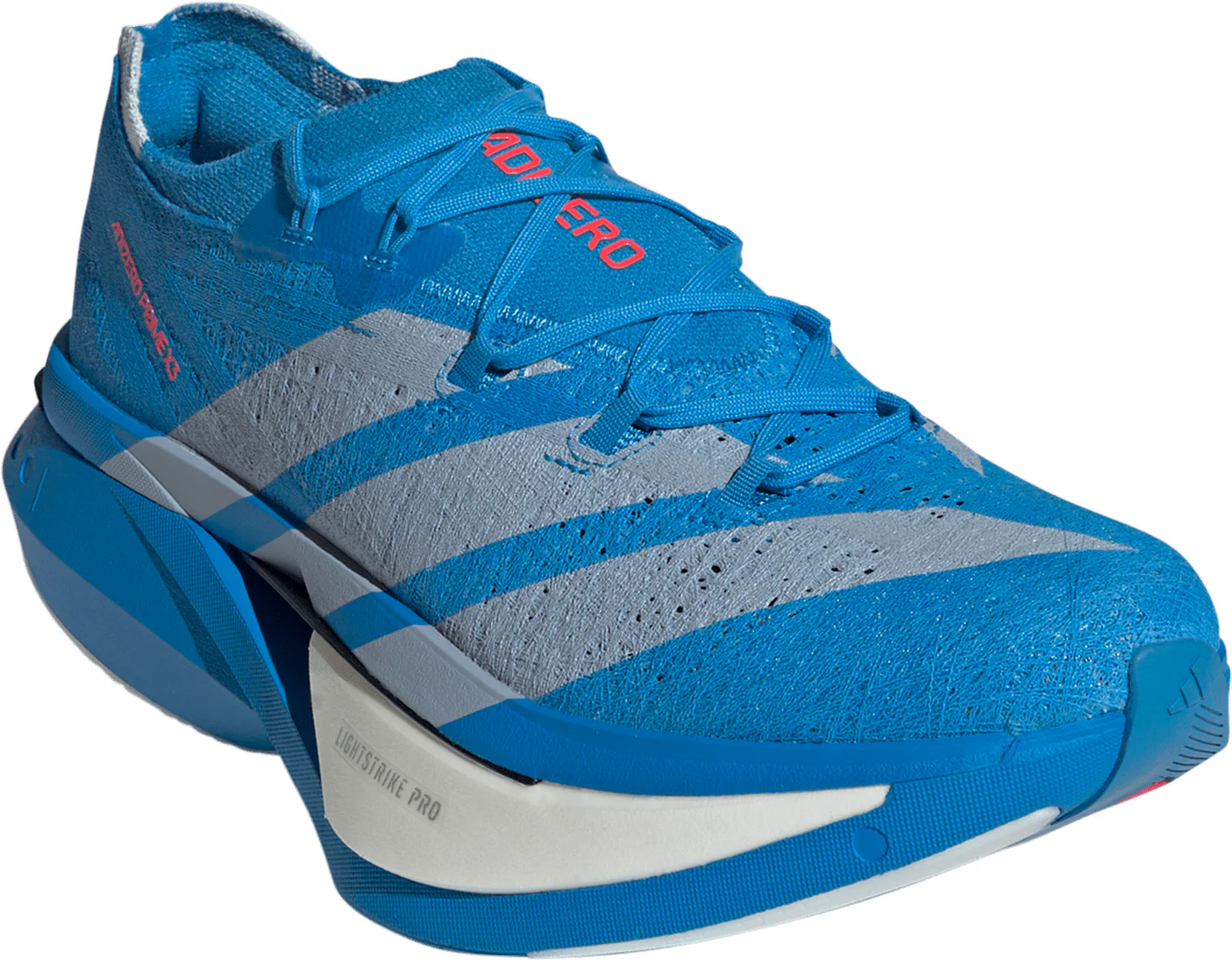 adidas Adizero Prime X3 Strung Running Shoes - Blue - Image 6