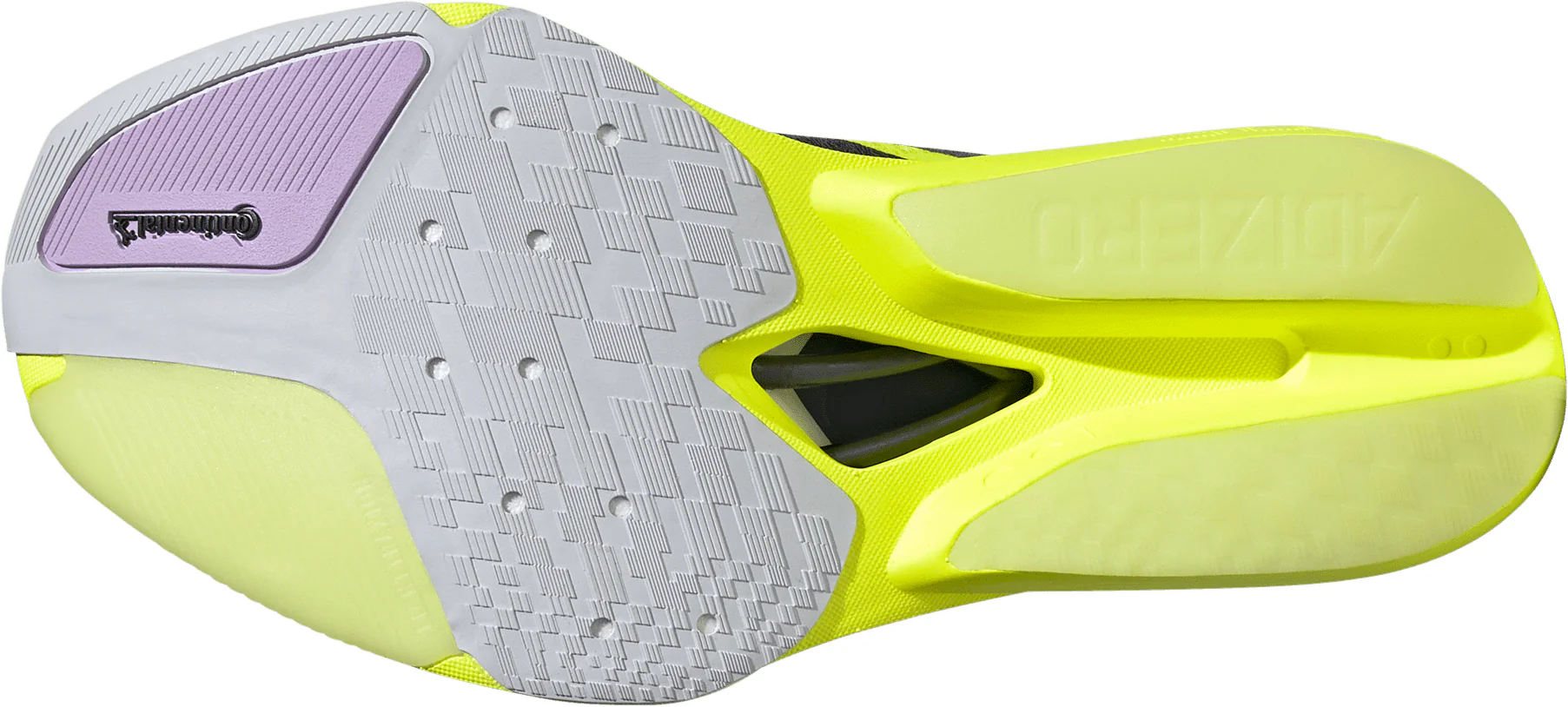 adidas Adizero Prime X3 Strung Running Shoes - Yellow - Image 2