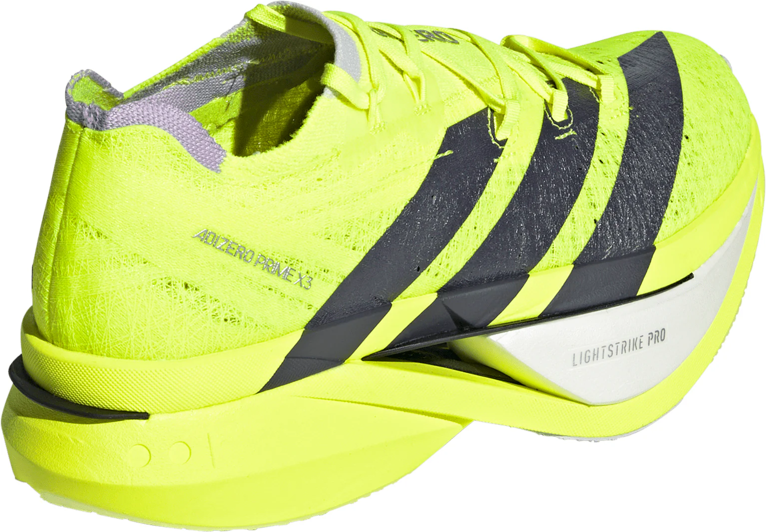 adidas Adizero Prime X3 Strung Running Shoes - Yellow - Image 5